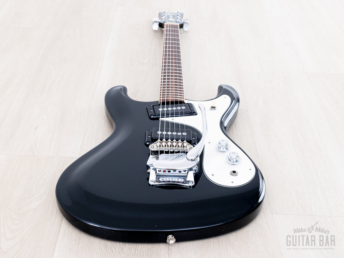 Firstman Mosrite Ventures Model front from the lower bout