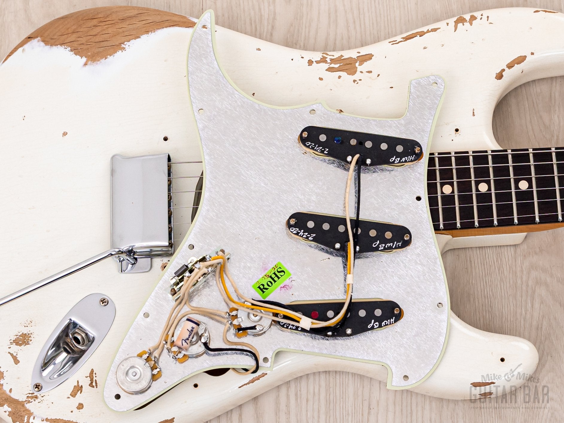 2020 Fender Custom Shop 1960 Stratocaster Heavy Relic Olympic White, Mint w/ Case, COA & Hangtags
