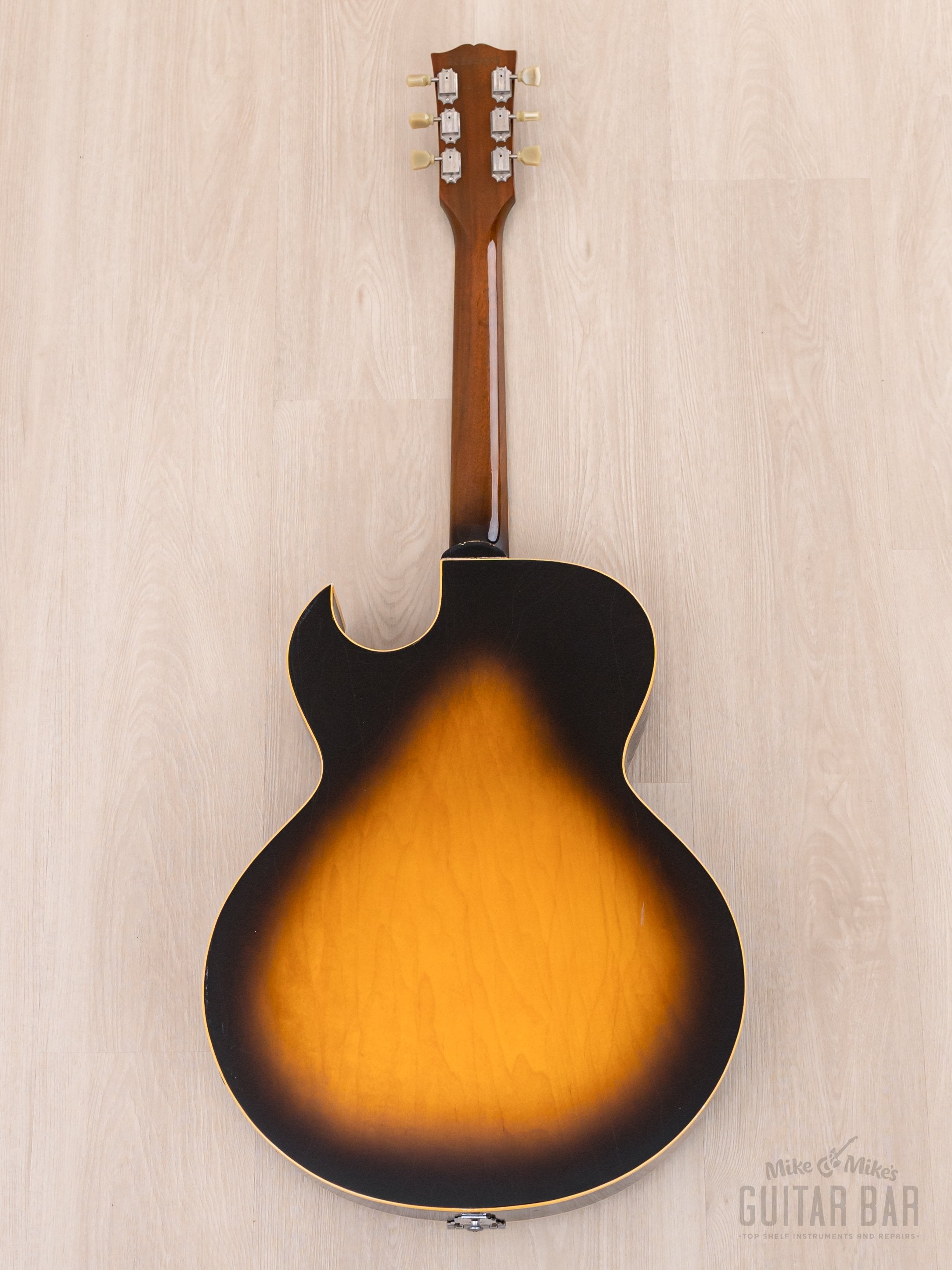 1991 Gibson ES-175 Hollowbody Guitar Vintage Sunburst w/ 490R, 490T, Case