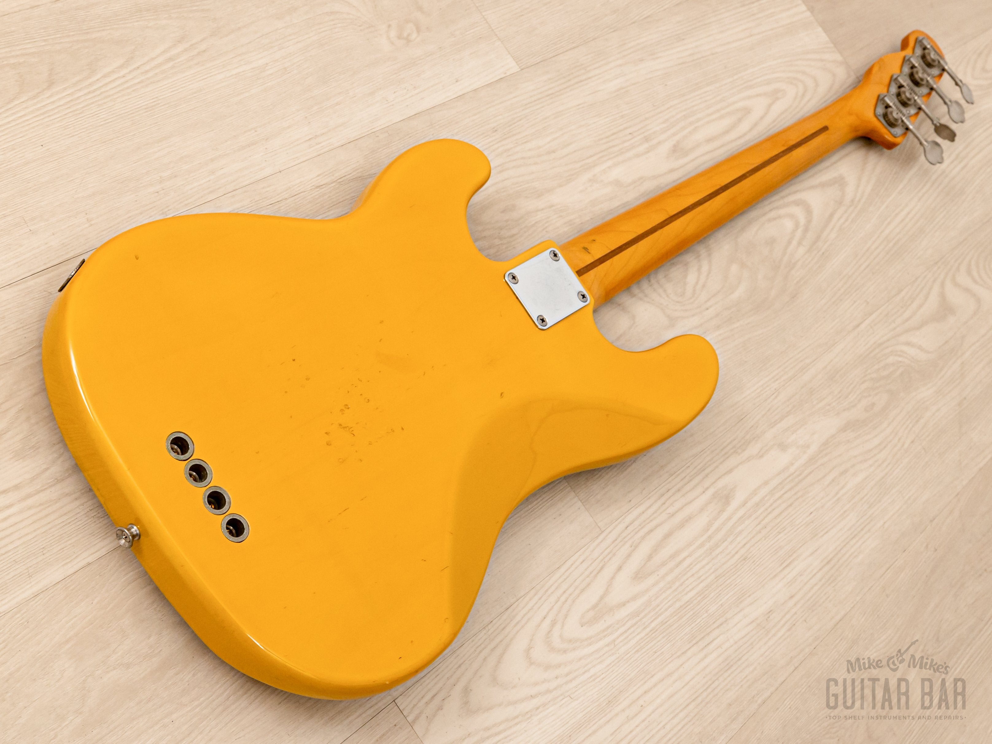 1988 Fender Precision Bass '54 Vintage Reissue OPB54-75, Butterscotch w/ JV  Serial, Japan MIJ Fujigen