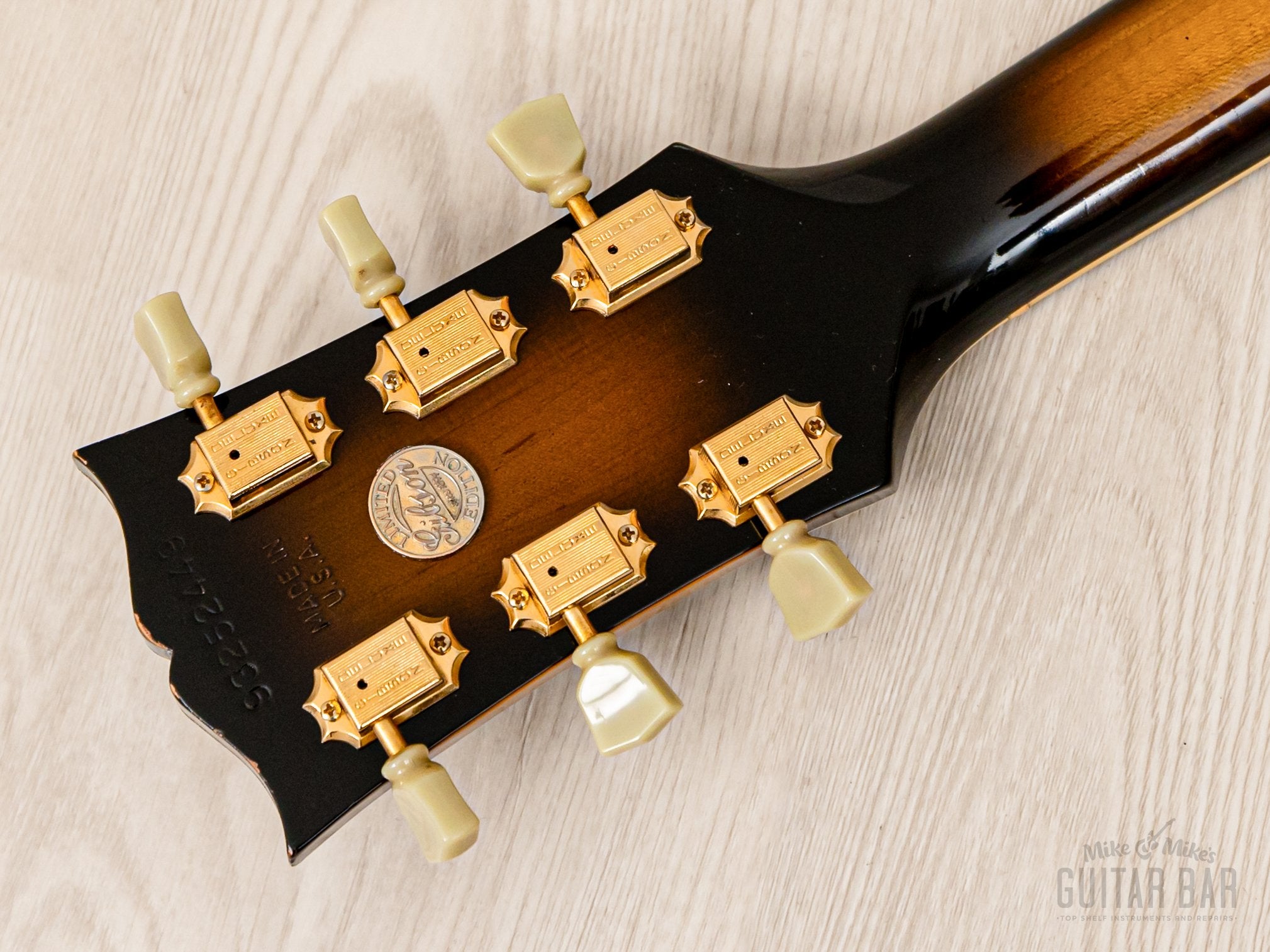1992 Gibson Limited Edition ES-350T Sunburst, 57 Classic PAFs, Long Scale & 1 11/16
