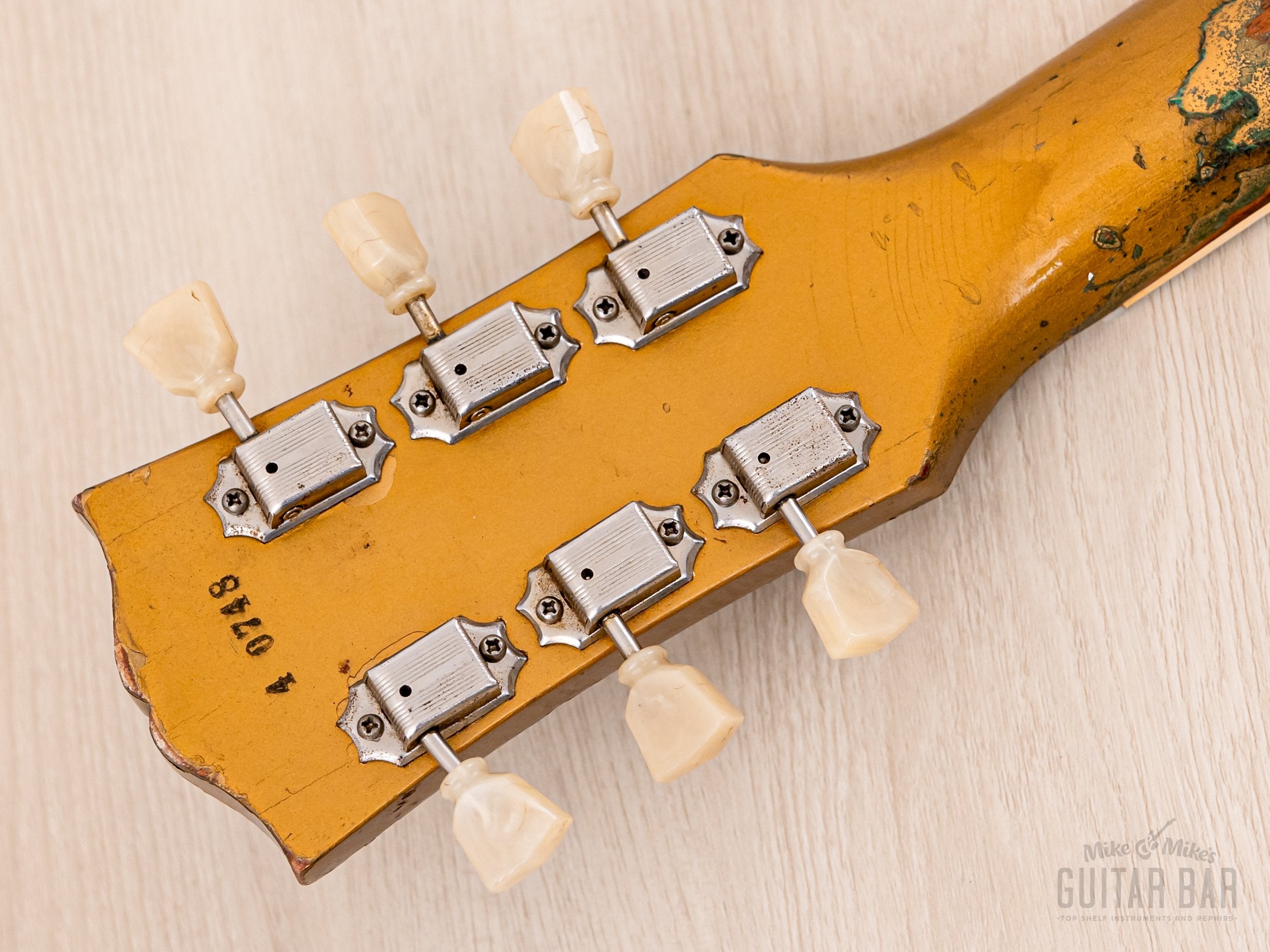 1954 Gibson Les Paul Standard Goldtop Vintage Guitar 