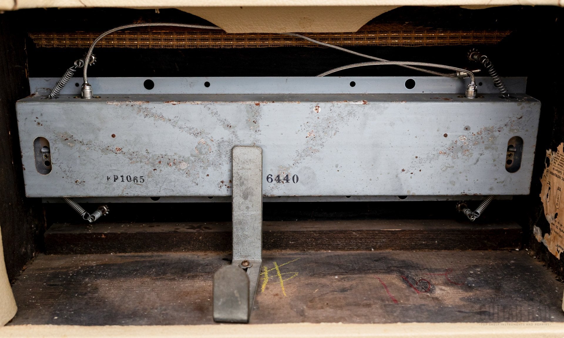 1965 Fender Reverb Unit Pre-CBS Vintage Tube Tank 6G15 Circuit Smooth