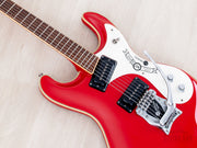 Mosrite 40th Anniversary body front, angled