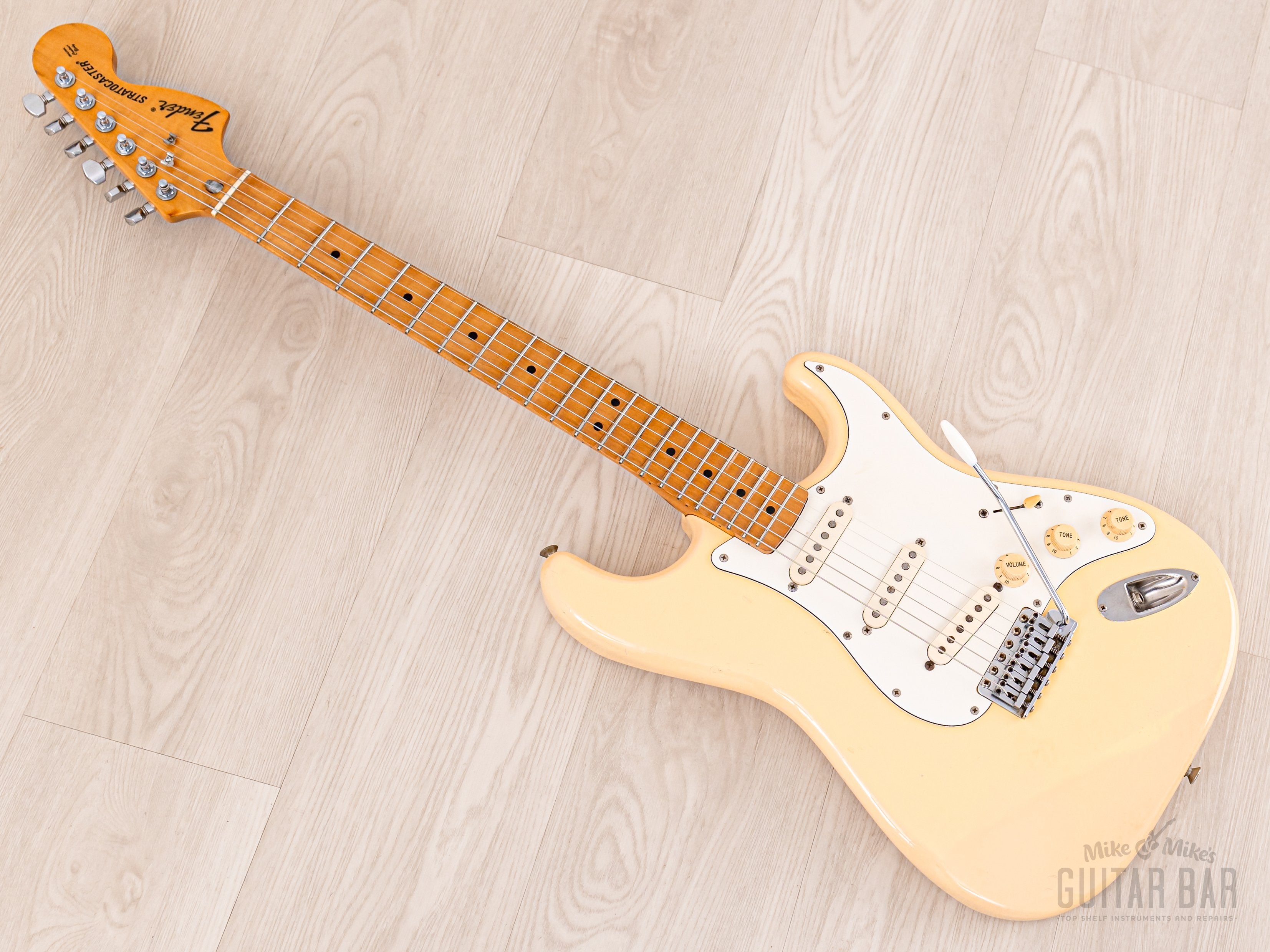 1988 Fender '72 Stratocaster ST72-75SC Scalloped Board Pre-Yngwie Malmsteen w/ DiMarzio, Japan MIJ Fujigen