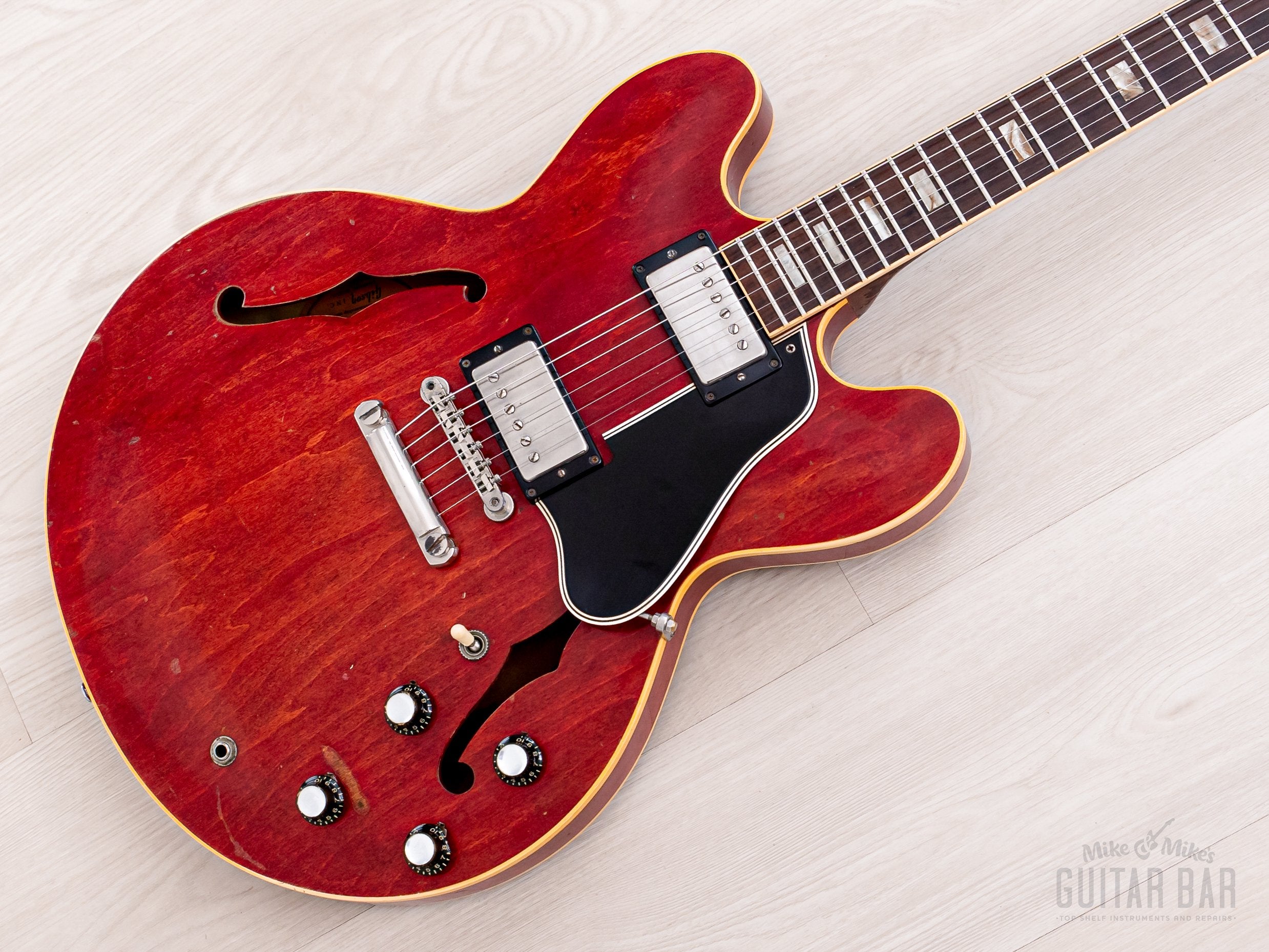 ES-335 1988年製　レッド　Gibson ヴィンテージ 1962 Gibson ES-335 TDC Vintage Semi-Hollowbody Electric Guitar Cherry