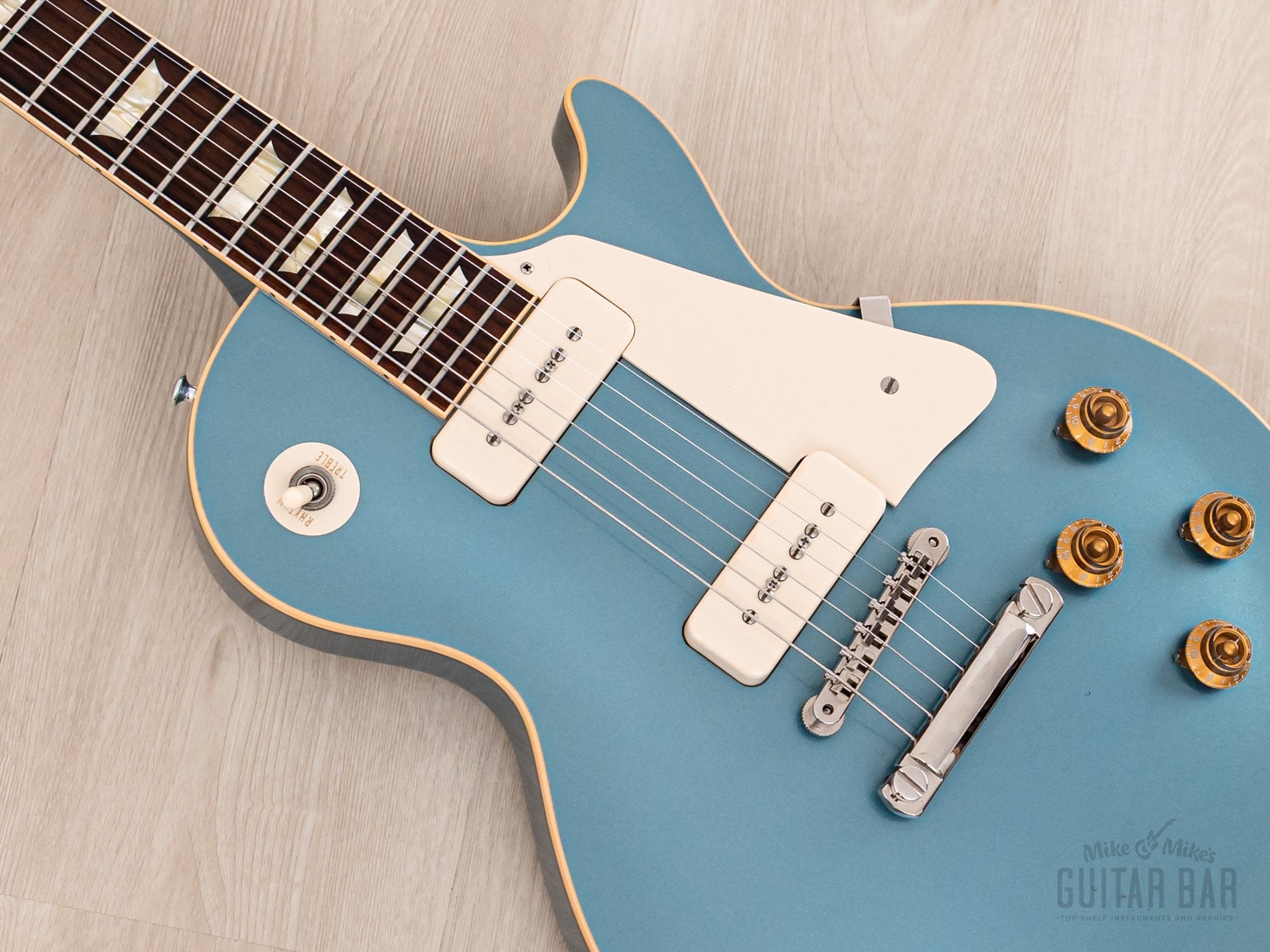2012 Gibson Custom Shop Historic 1956 Les Paul Standard Pelham Blue R6 w/ Case, COA, Tags