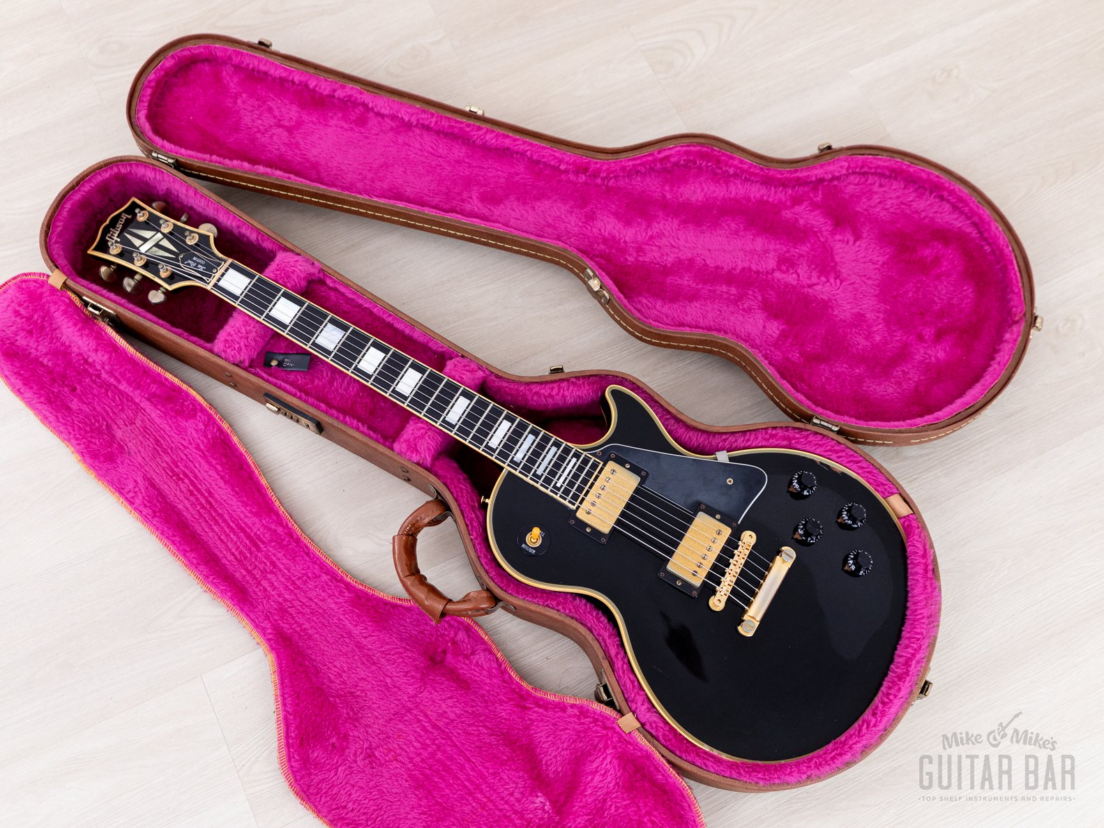 1992 Gibson Pre-Historic '57 Les Paul Custom Black Beauty LPB7 w/ '57