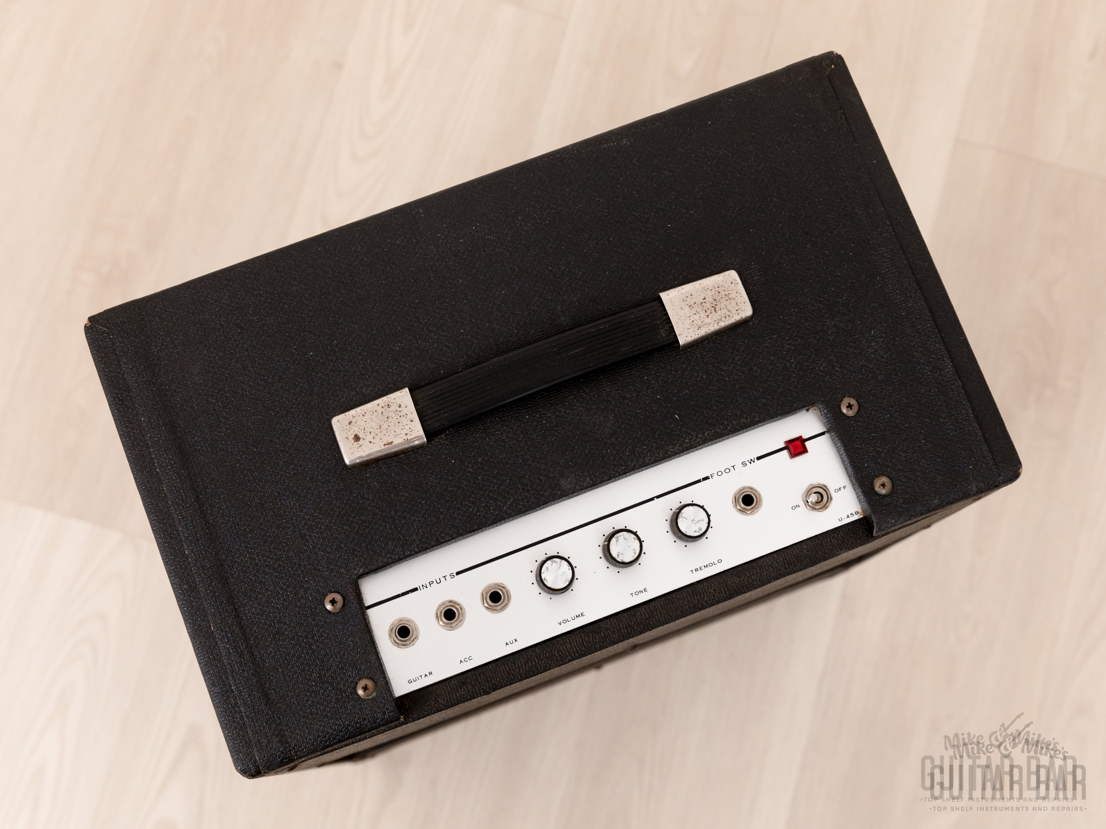 1960s Univox Meteor U-45B Vintage Tube Combo Amp 1x12 w/ Tremolo, Serviced