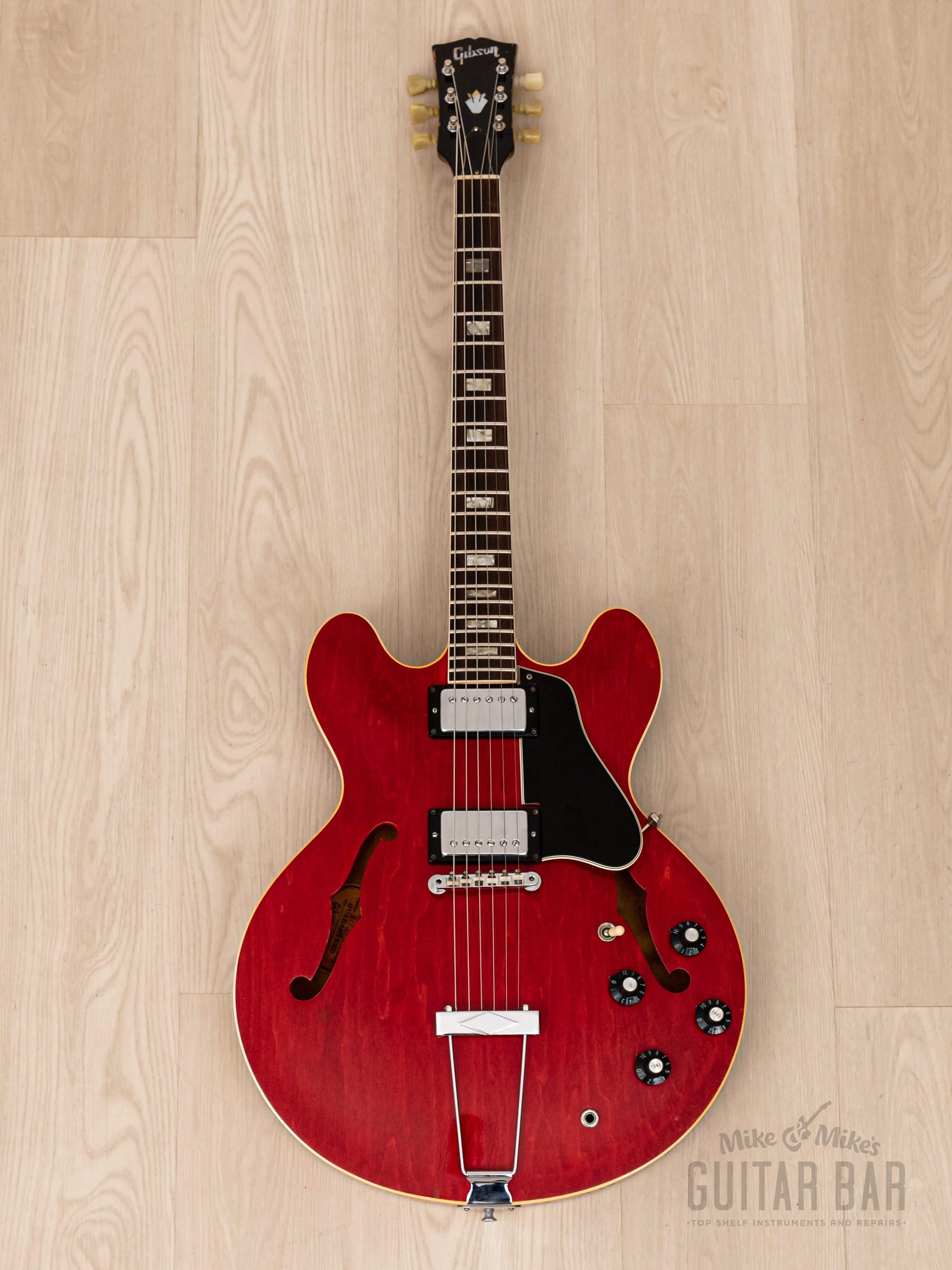 1968 Gibson ES-335 TDC Vintage Electric Guitar Cherry w/ Patent Sticker T  Tops, Case