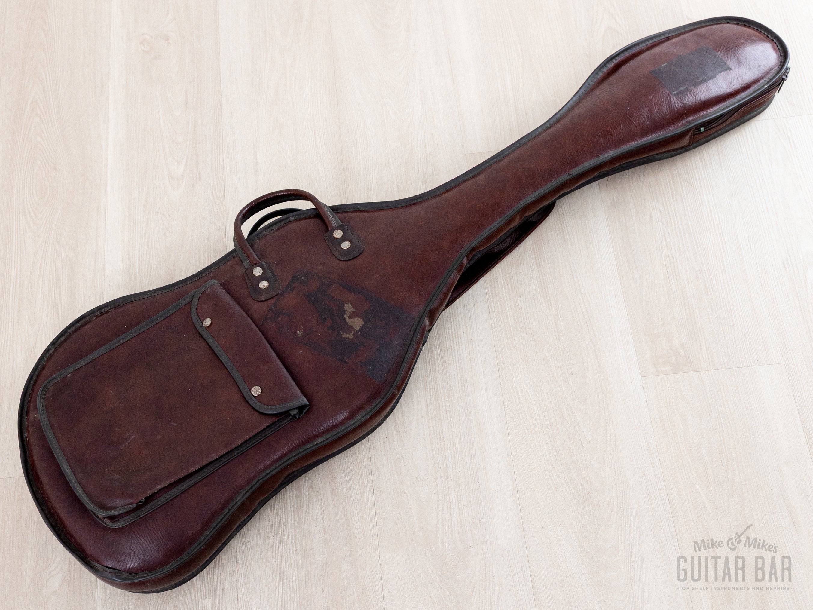 1982 Aria Pro II SB-R60 PR Vintage Neck Through Bass Padauk Red, Near-