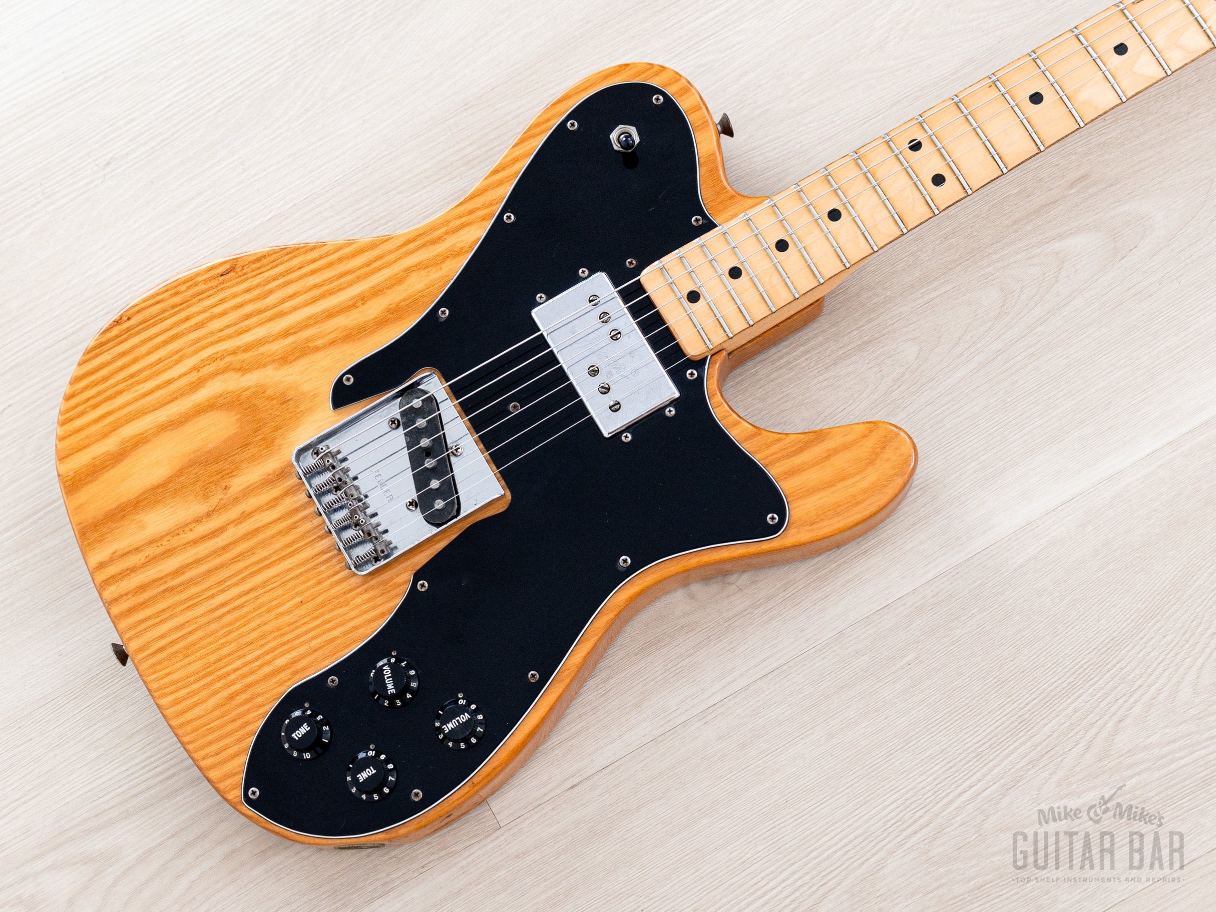 1979年製 Fender USA Telecaster Natural 1979 Fender Telecaster Custom Vintage Electric Guitar Natural w/ Wide