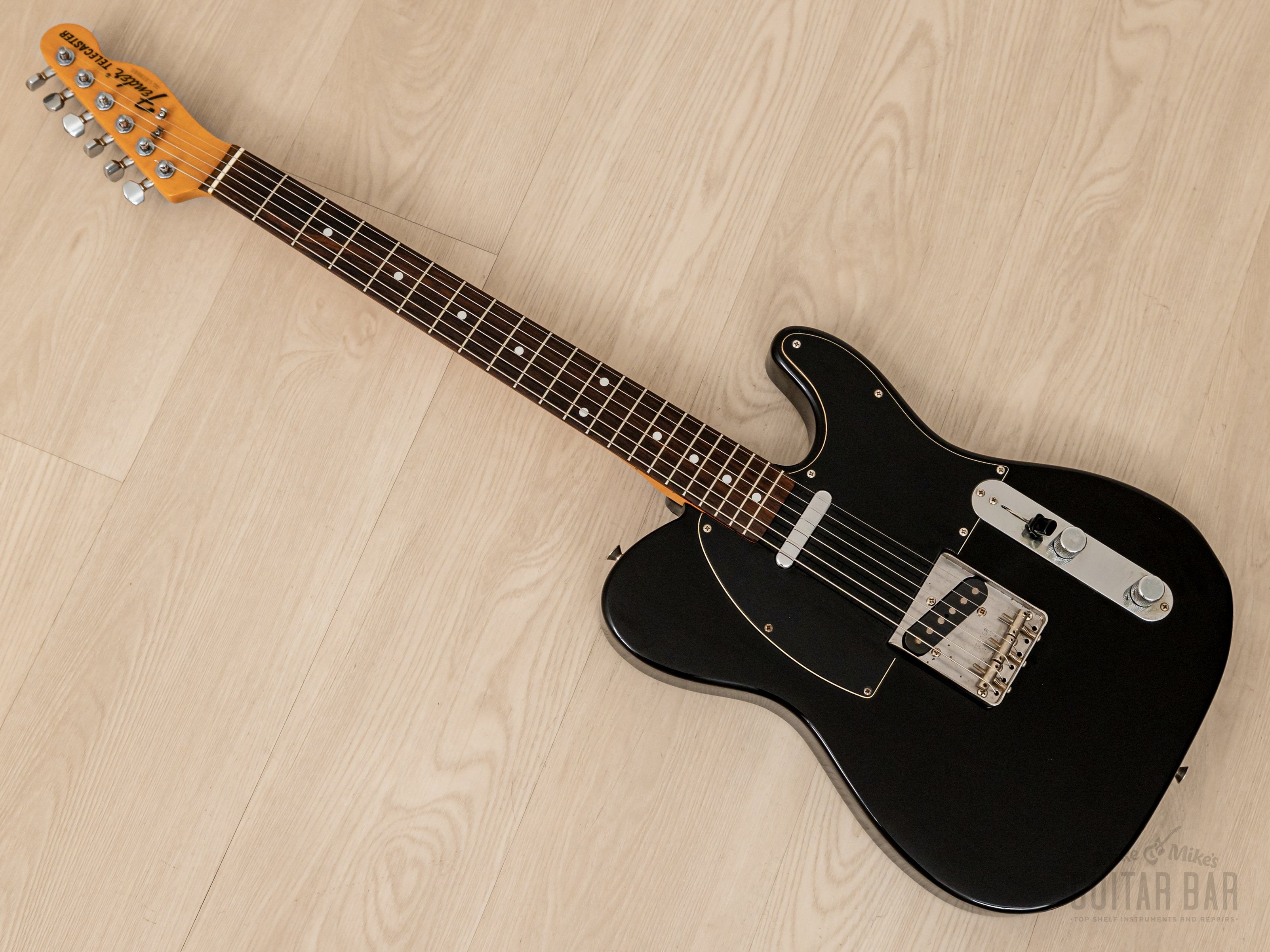 1989 Fender Telecaster '72 Vintage Reissue TL72-55 Black, Japan MIJ Fujigen