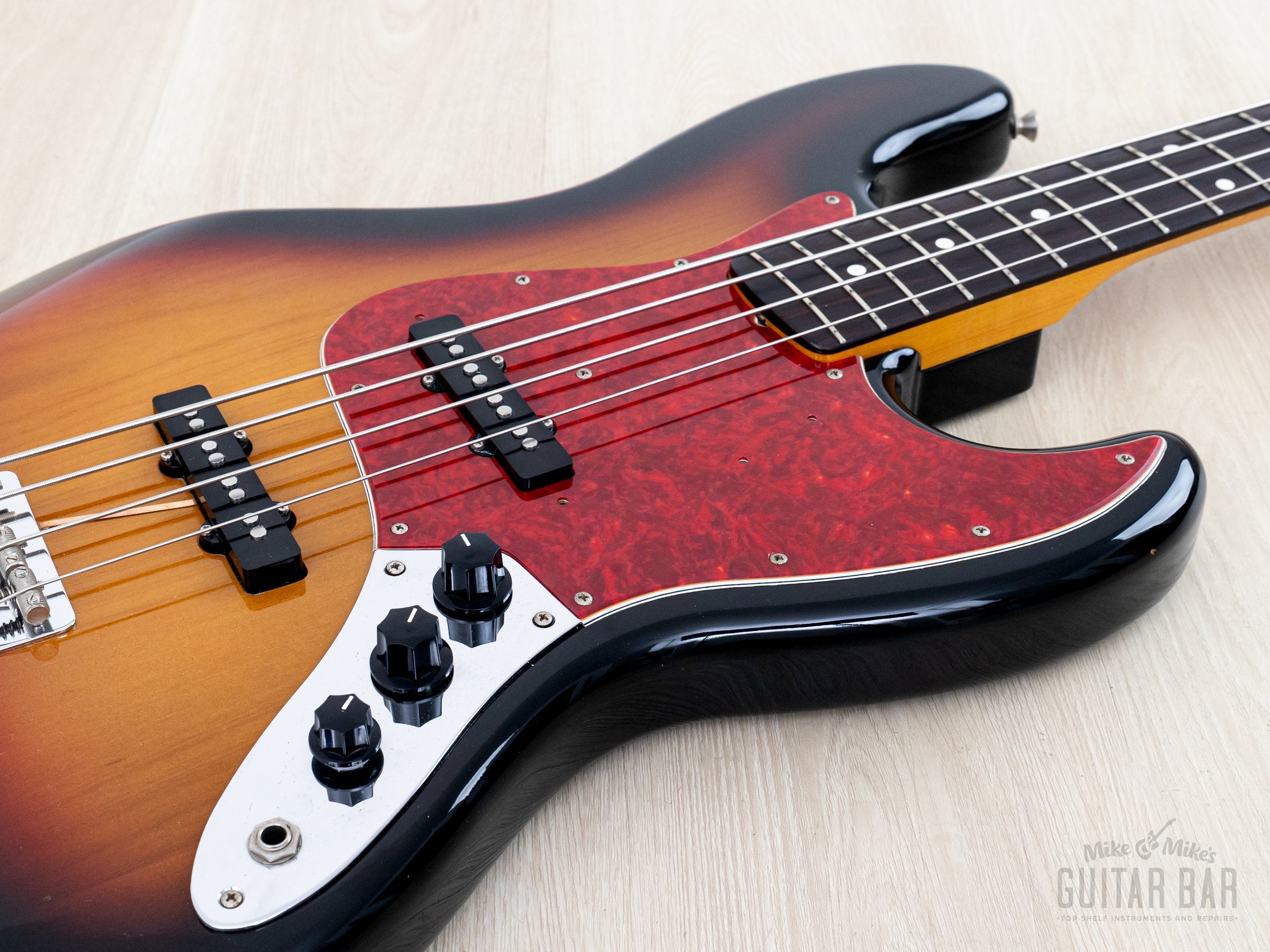 2000 Fender Jazz Bass '62 Vintage Reissue JB62-75US Sunburst w/ USA Pi