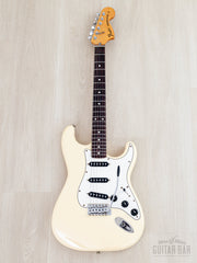 1985 Fender ST72-55 Stratocaster Olympic White, full front view