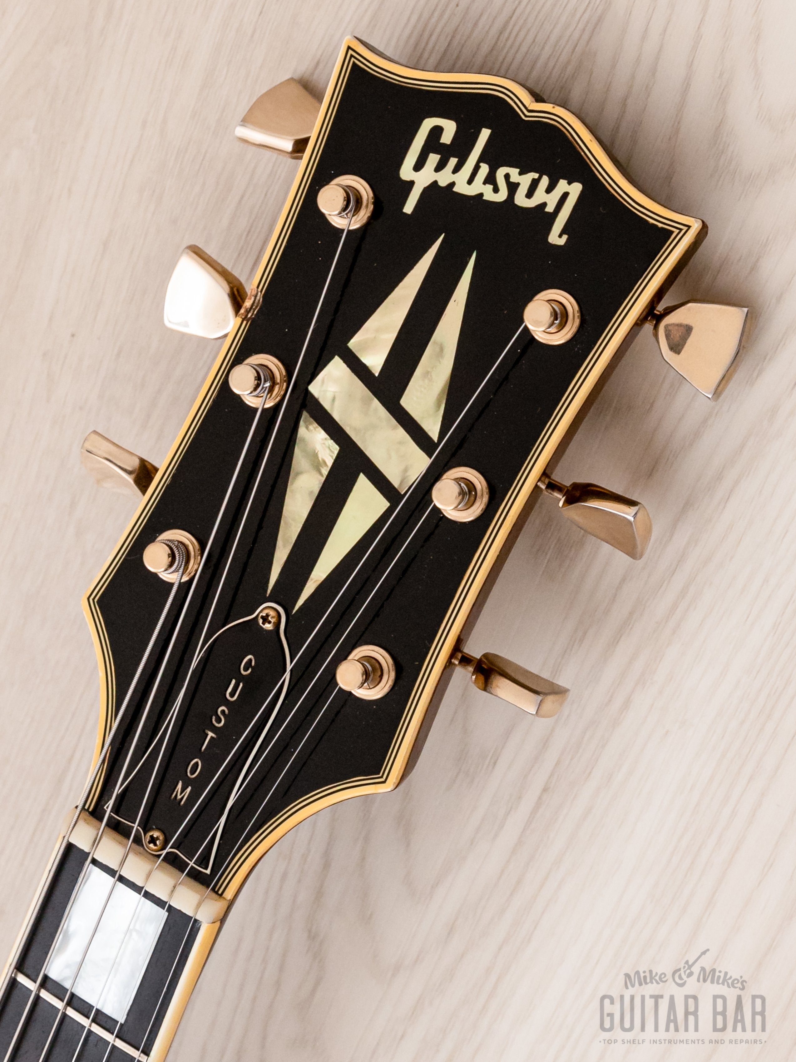 1969 Gibson SG Custom Vintage Guitar Walnut, 100% Original w/ Pat # T-Tops & Case, Jim Root-Owned