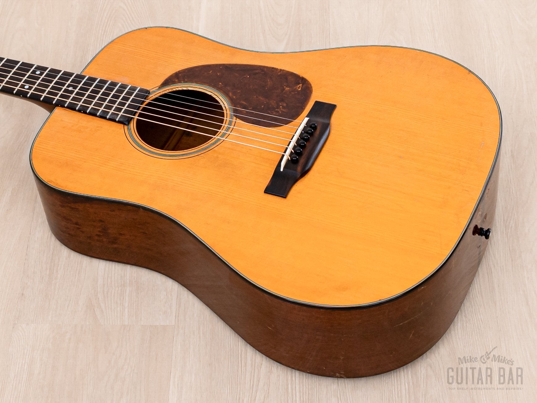 1945 Martin D-18 Vintage Dreadnought Acoustic Guitar, Wartime Features w/ Adirondack Spruce Top, Case