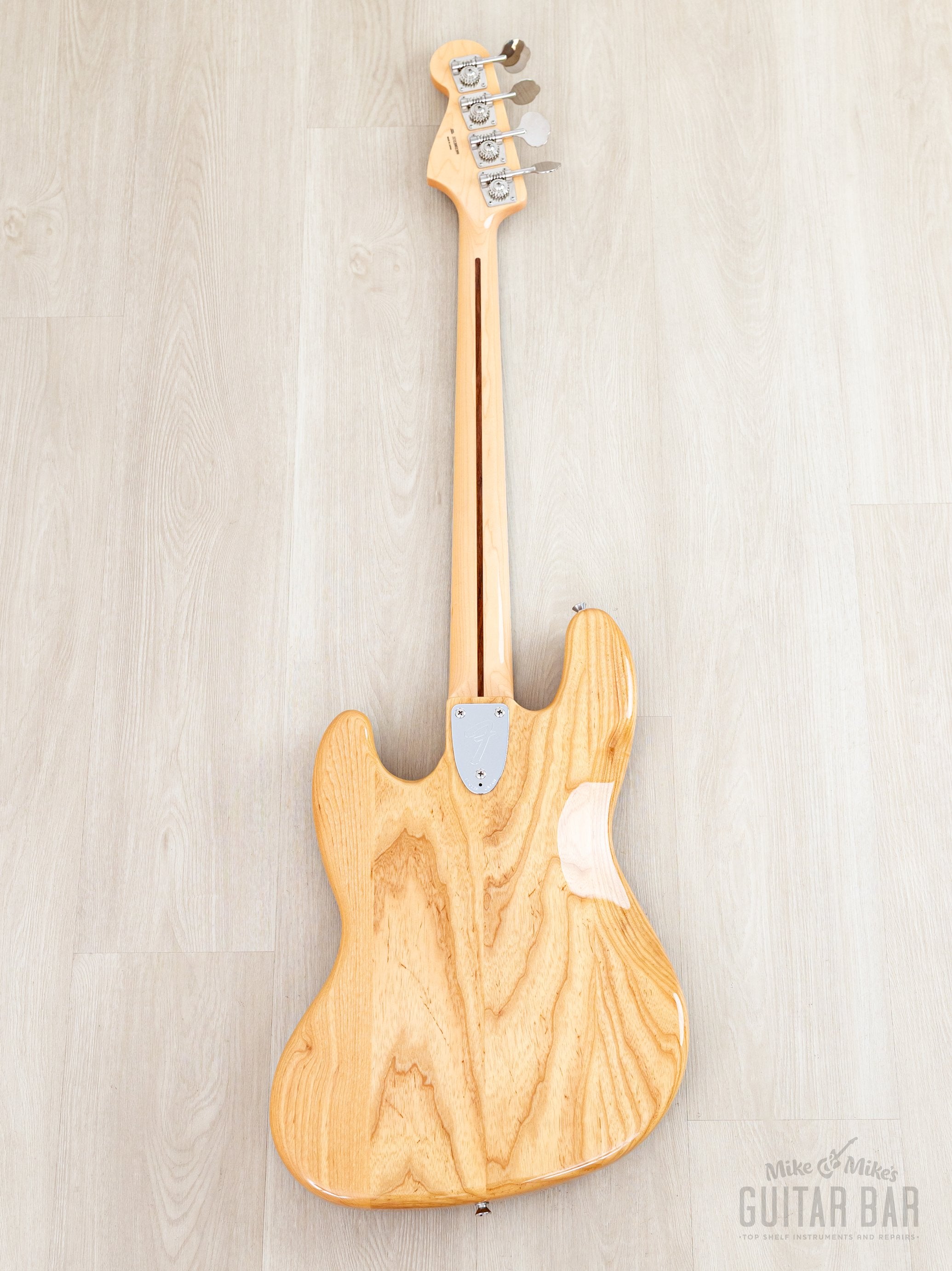 2022 Fender Traditional II '70s Jazz Bass Natural Ash Near-Mint w/ Han