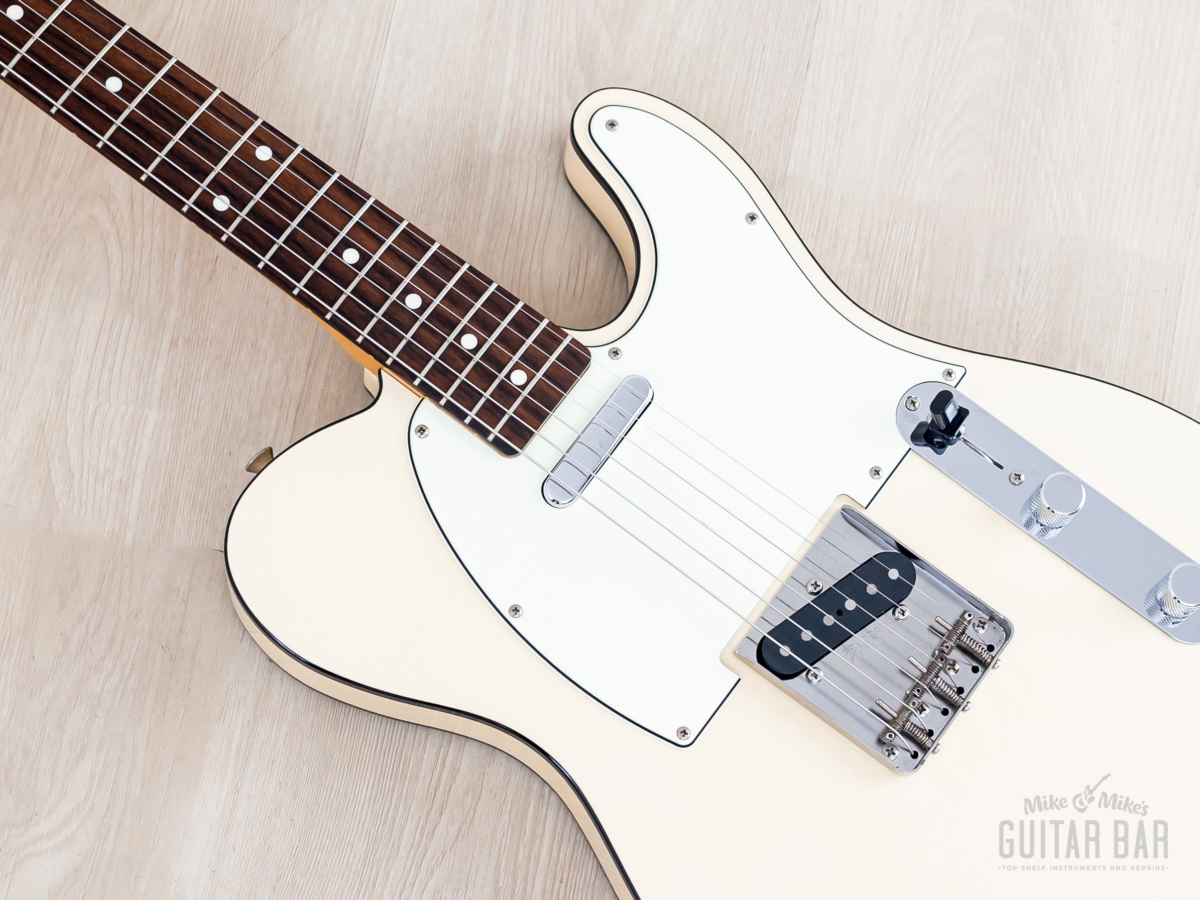 2014 Fender Telecaster Custom '62 Vintage Reissue TL62B Olympic White,
