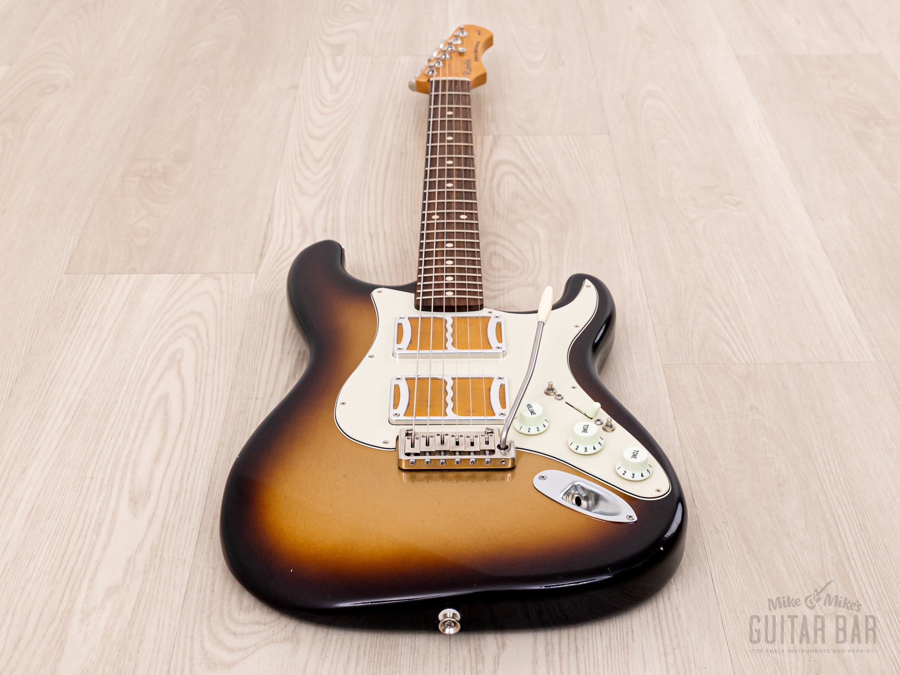 2017 Ronin Foilbucker Type-S Goldburst Lacquer Relic, Near-Mint w/ G&G Case