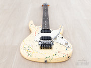 1987 Ibanez RG665 Splash finish front view from below