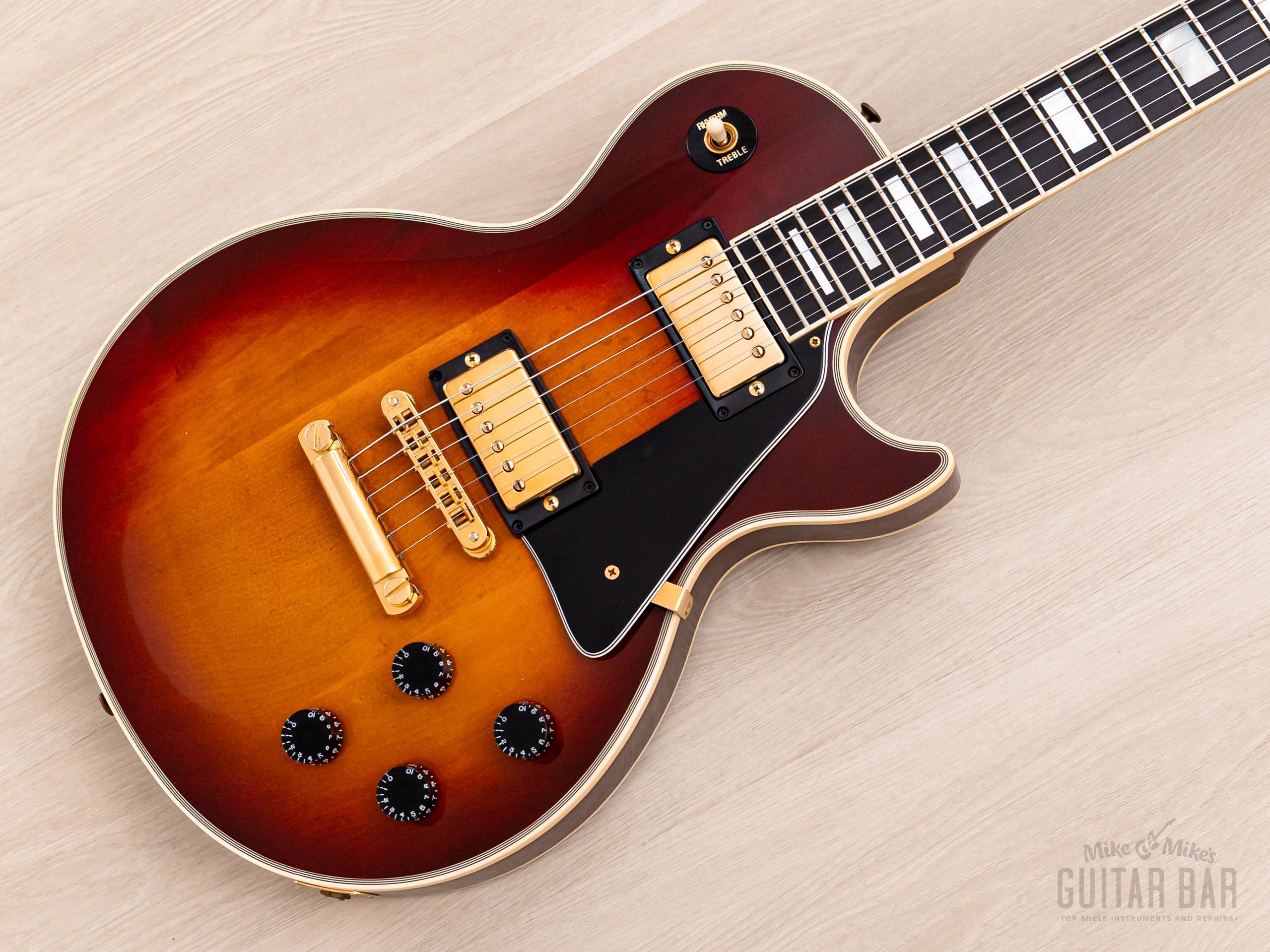 1988 Gibson Les Paul Custom Heritage Cherry Sunburst, Near-Mint w/ Case & Tag, Bill Lawrence