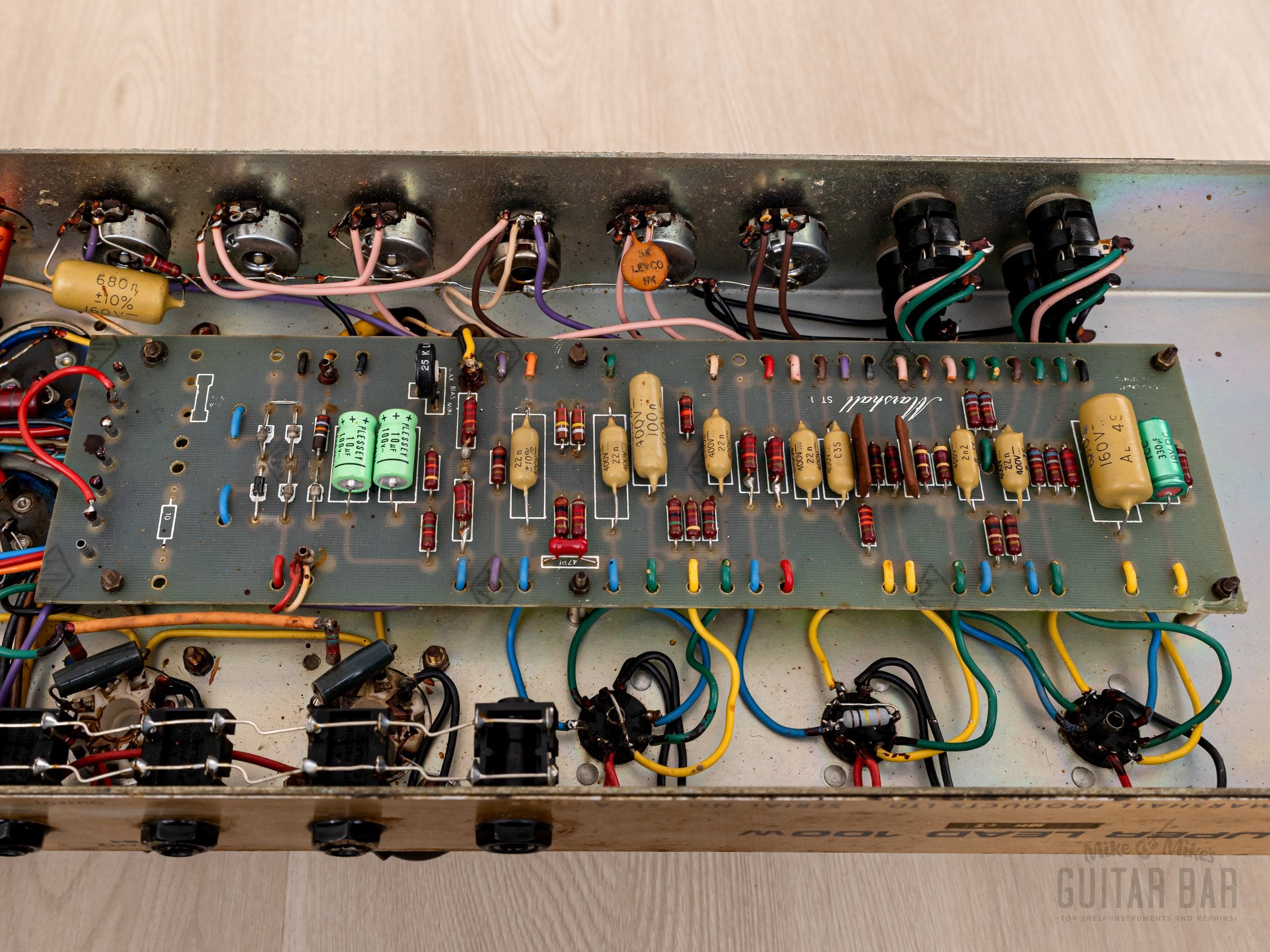 1974 Marshall JMP Super Lead 100 Model 1959 Vintage Tube Amp Head, EL34