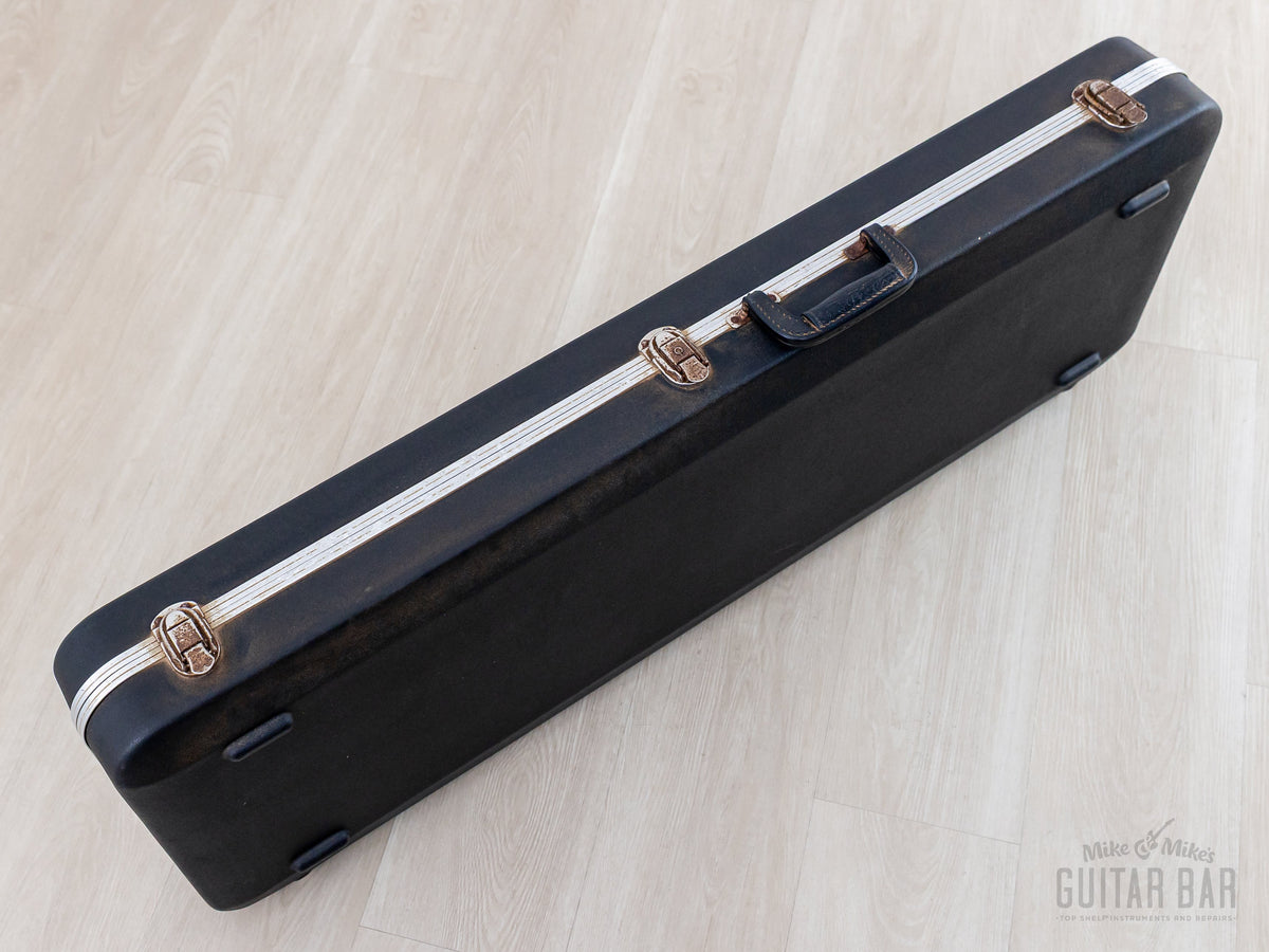 Black hardshell case side view