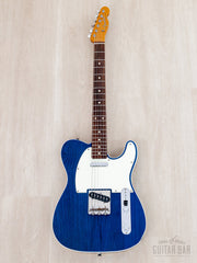 2016 Fender Classic 60s Telecaster Custom Trans Blue, full front view