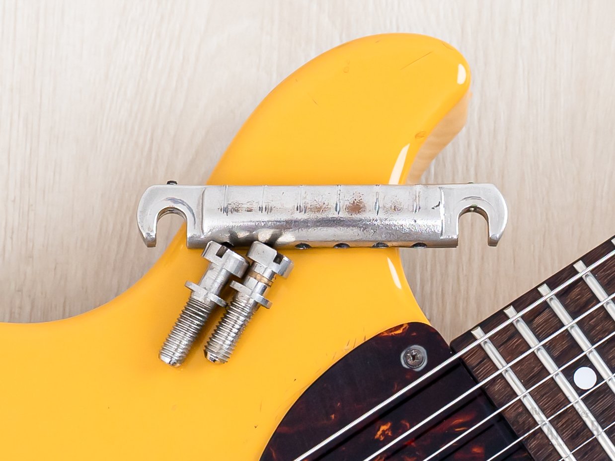 1996 Orville Les Paul Junior Double Cut LPJ-D65 TV Yellow w/ Bigsby B7