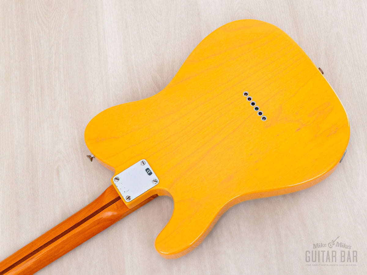 1999 Fender American Vintage 52 Telecaster Butterscotch, back of body