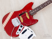 Mustang front angle view, bass side