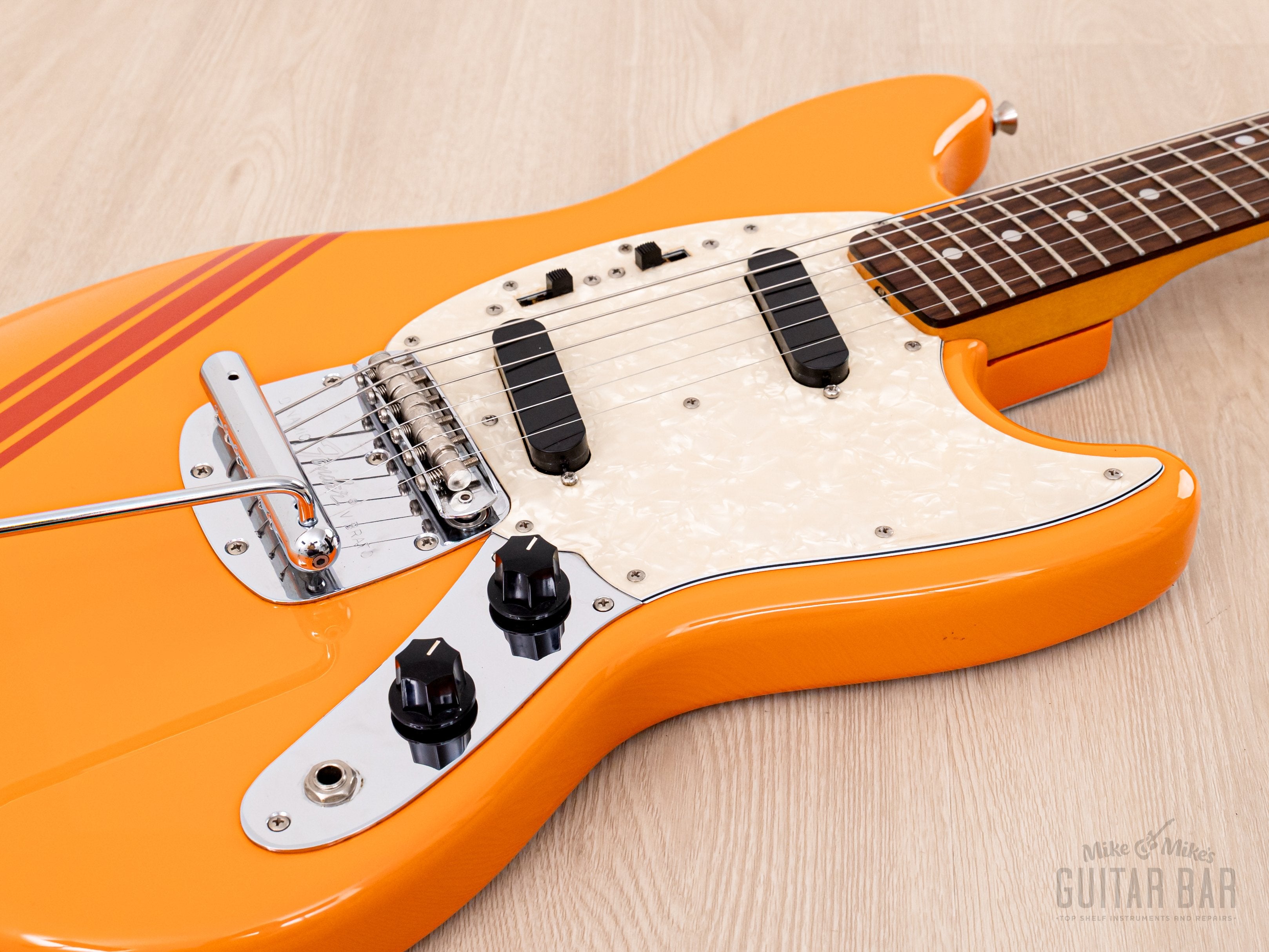 2008 Fender Competition Mustang '73 Vintage Reissue Guitar MG73-CO Cap