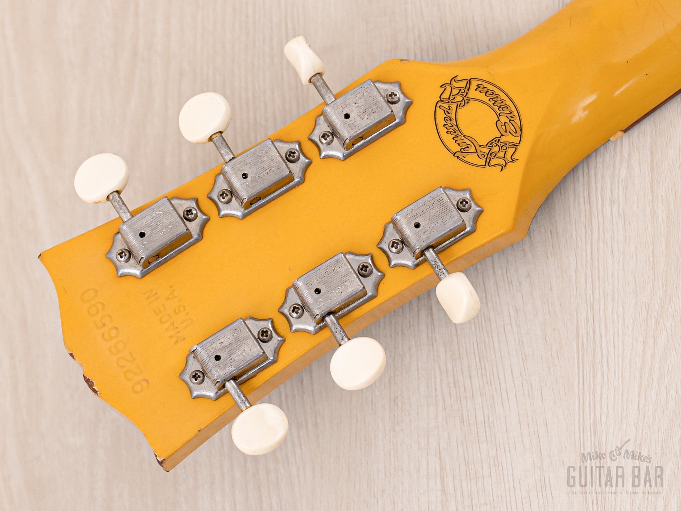 1996 Gibson Limited Edition Les Paul Junior Double Cut TV Yellow Yamano-Spec w/ ThroBak, Case