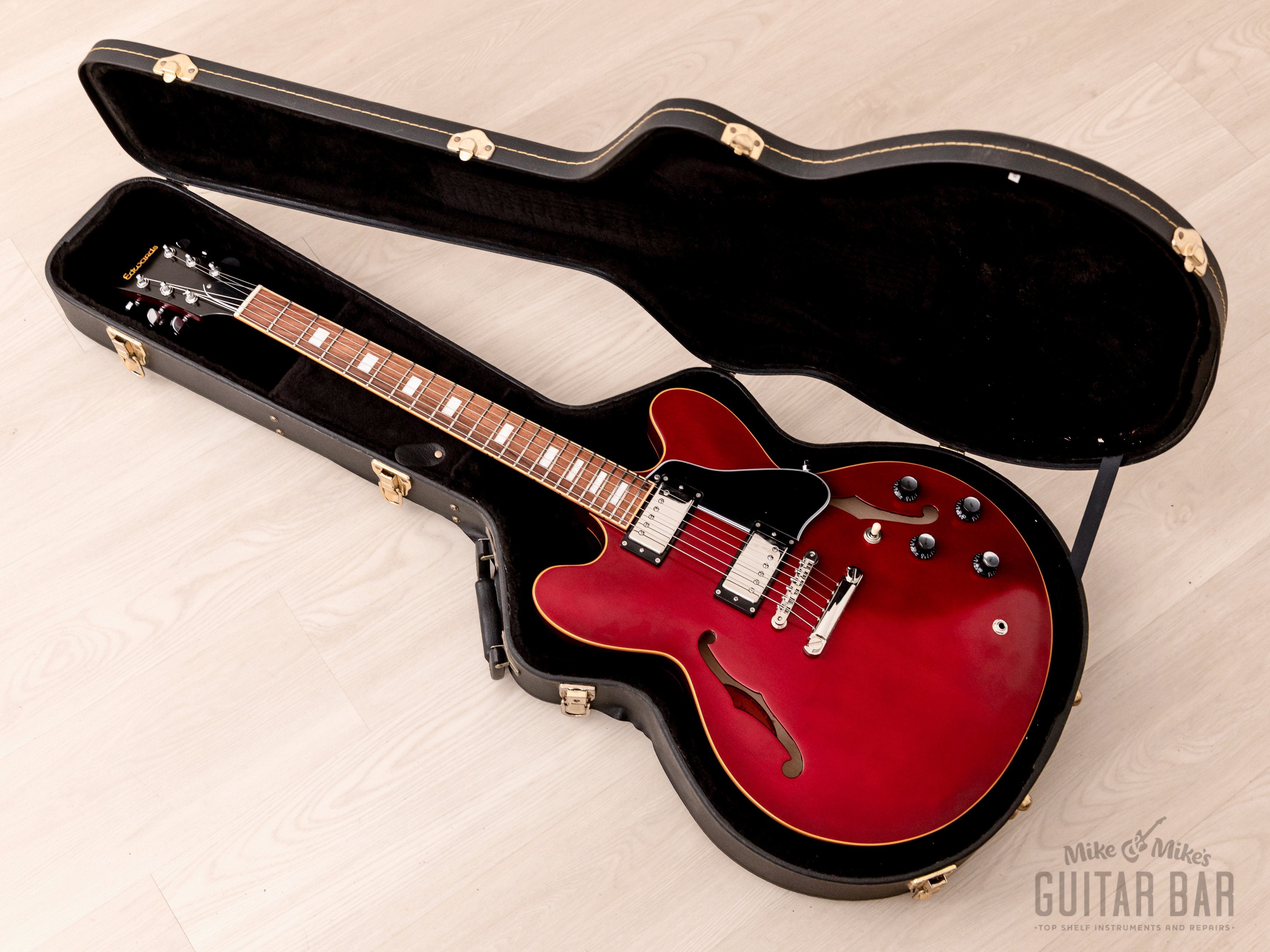 2020 ESP Edwards E-SA-125-LTS Semi-Hollow Carved Top 335