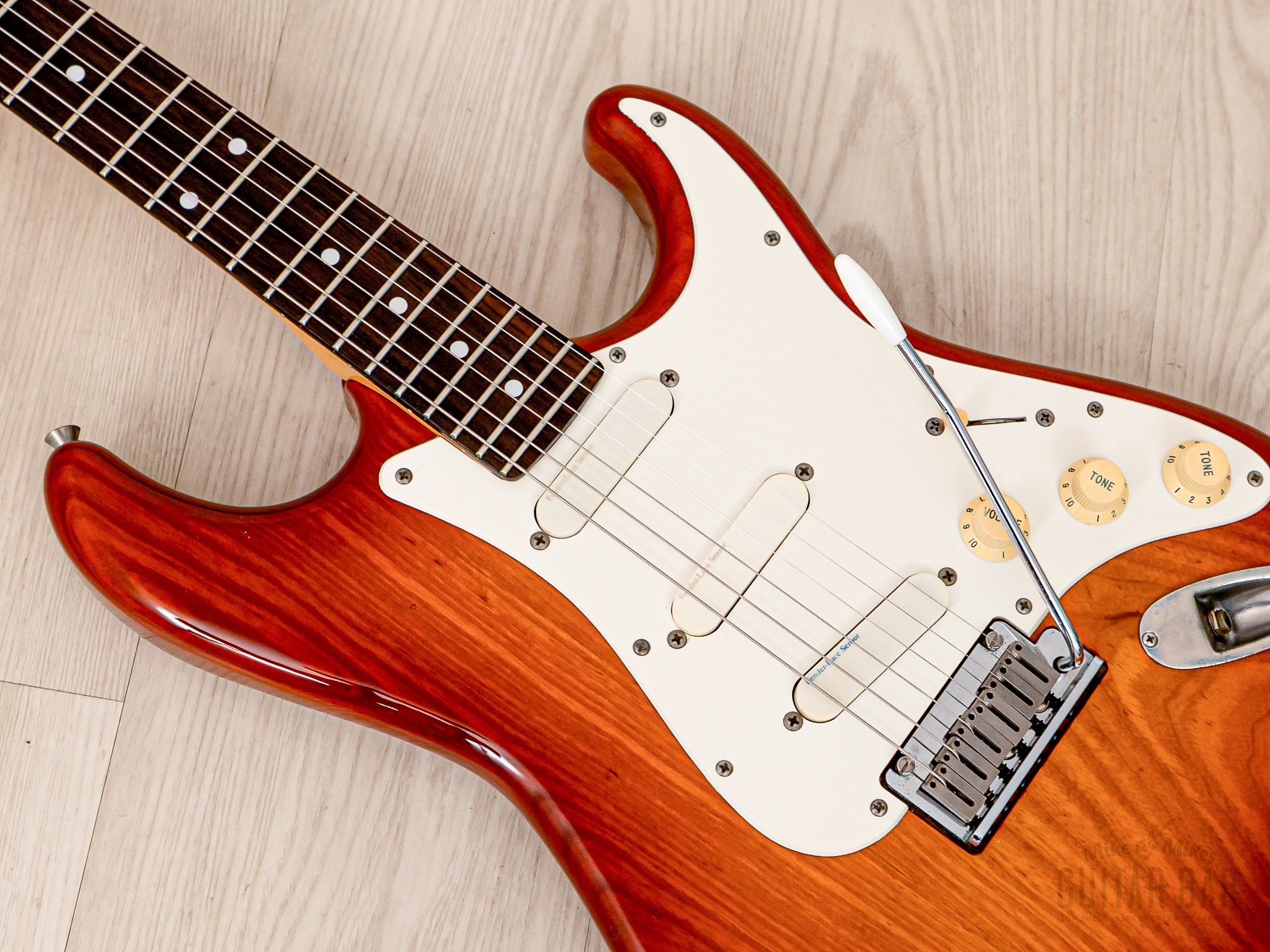 1991 Fender Pro Feel Series Stratocaster STR-850LS w/ USA Lace Sensor, Japan MIJ Fujigen