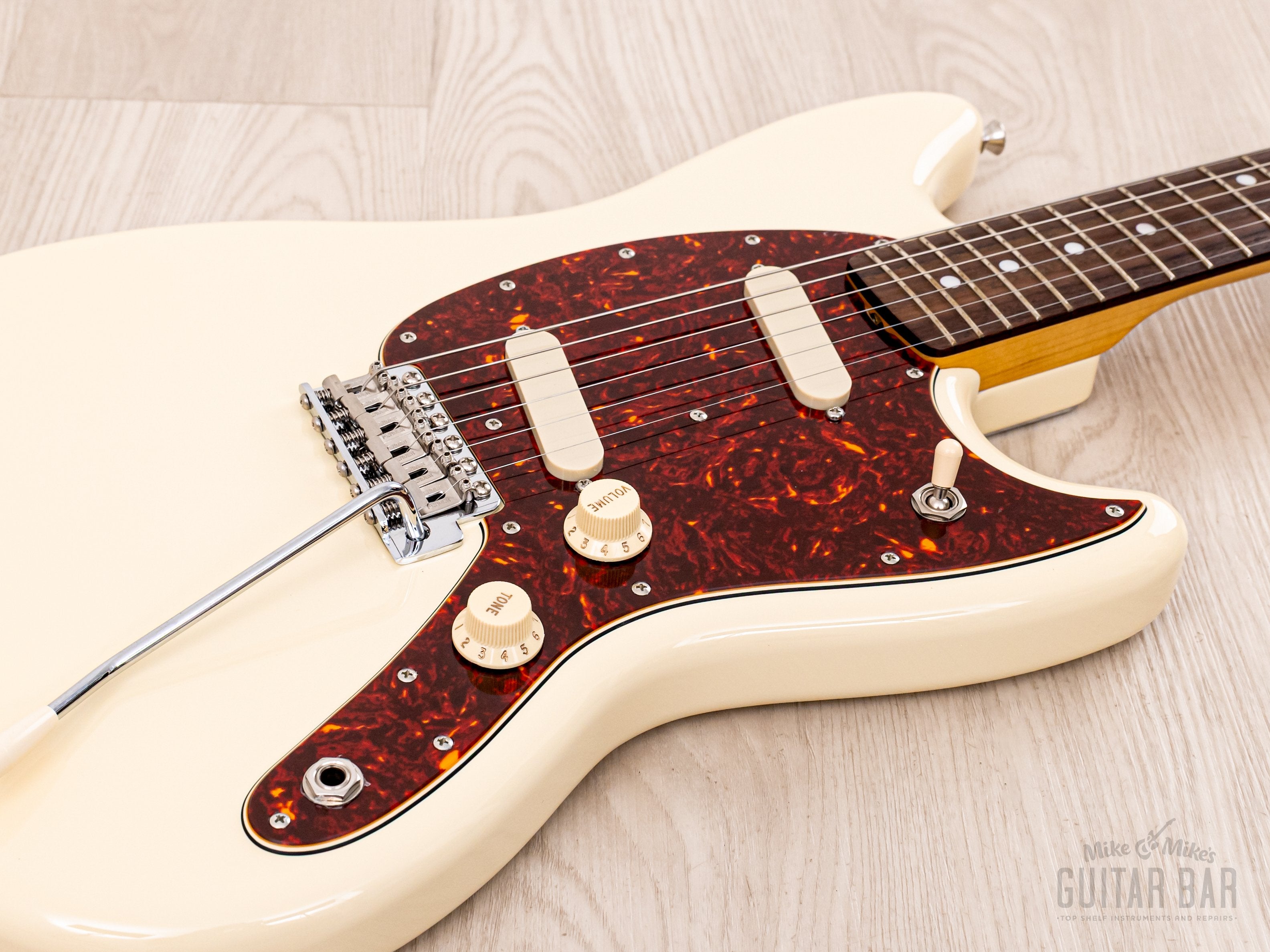 2020 Fender Char Mustang Signature Model Olympic White, Near-Mint w/ Hangtags, Japan MIJ