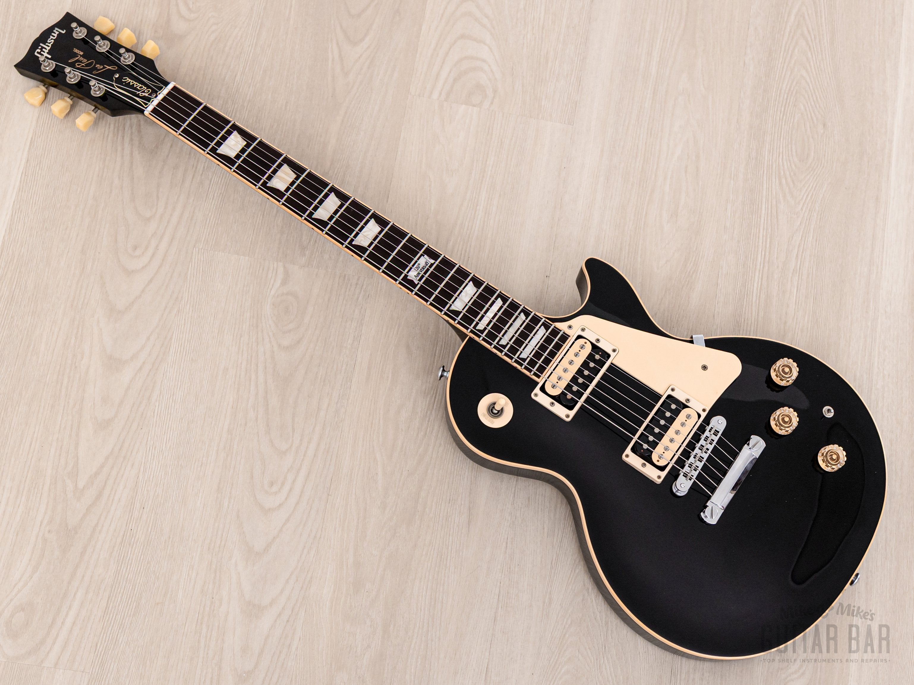 2014 Gibson Les Paul Classic Ebony, 57 Classic PAFs, Coil Taps & Turbo Boost w/ Case & Hangtags