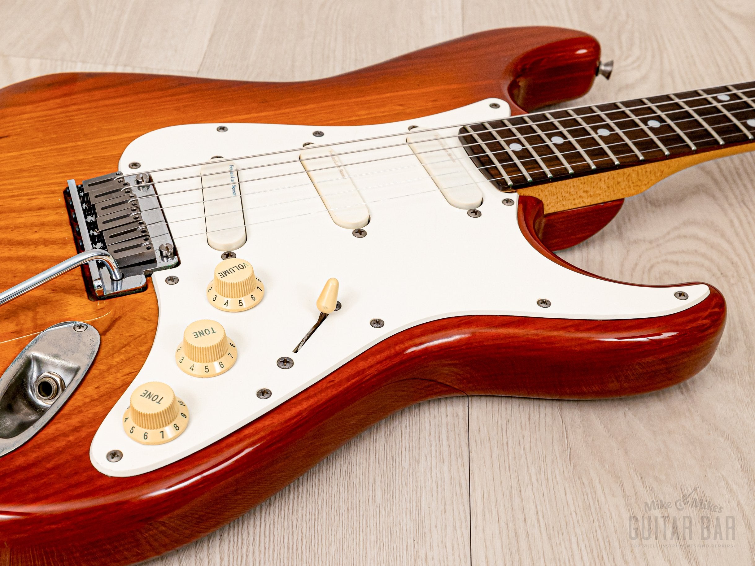 1991 Fender Pro Feel Series Stratocaster STR-850LS w/ USA Lace Sensor, Japan MIJ Fujigen