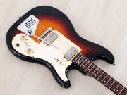 1960s Hofner 172/S Sunburst body front angle
