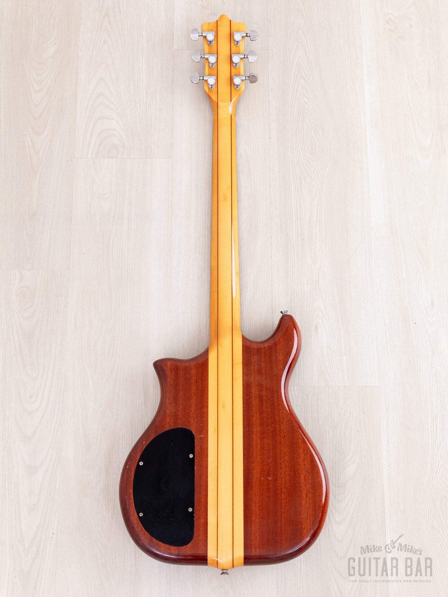 1979 Kawai F-1 Jr Vintage Neck Through Electric Guitar, Stainless Stee