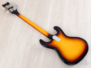1991 Mosrite Ventures Model Bass, back diagonal