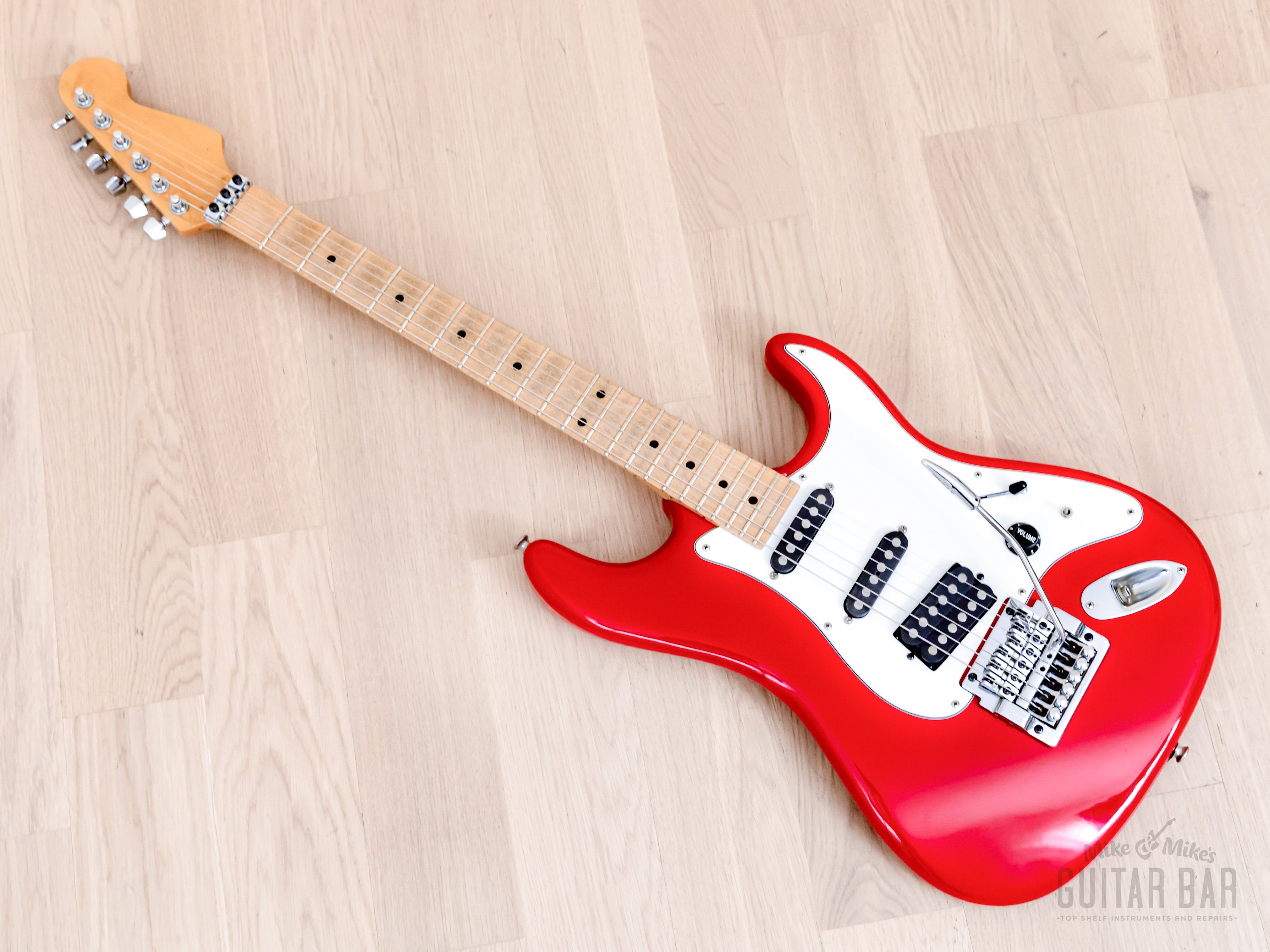 Superstrat SSH S-Style Electric Guitar w/ Fender-Licensed Warmoth Body