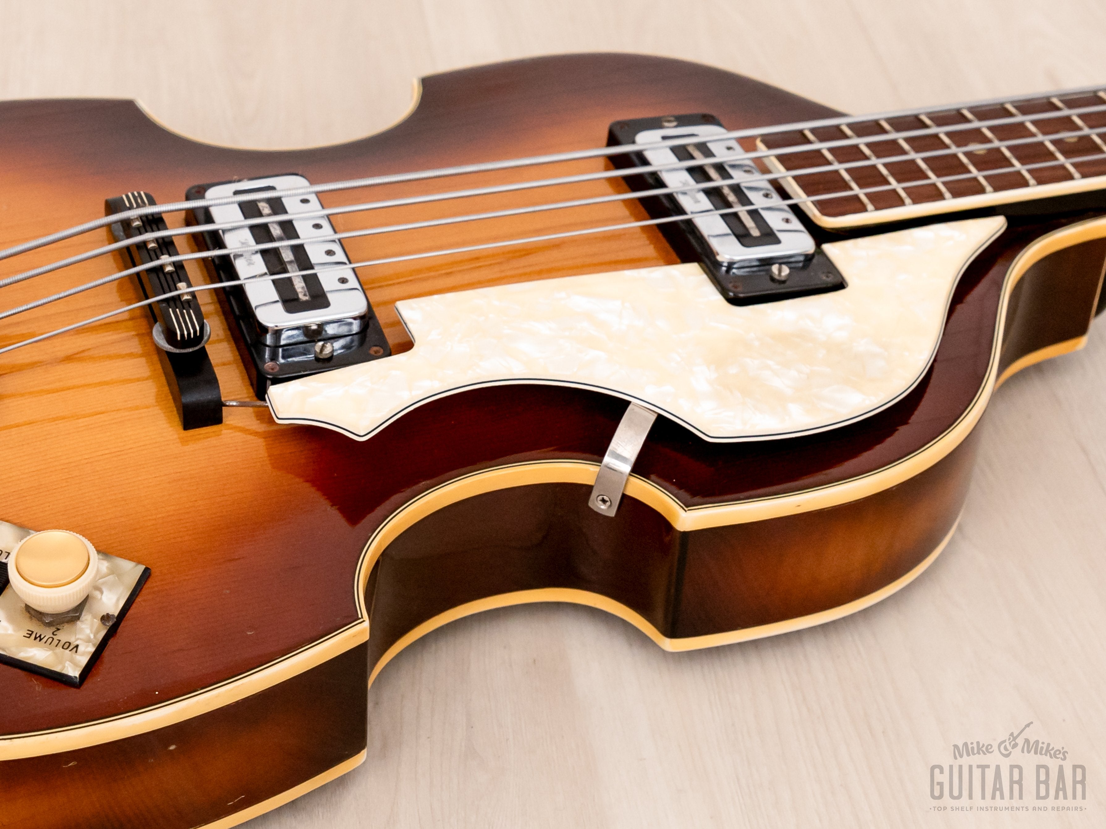 1974 Hofner 500/1 Beatle Bass Vintage Violin Bass 100% Original w/ Blade Pickups, Case