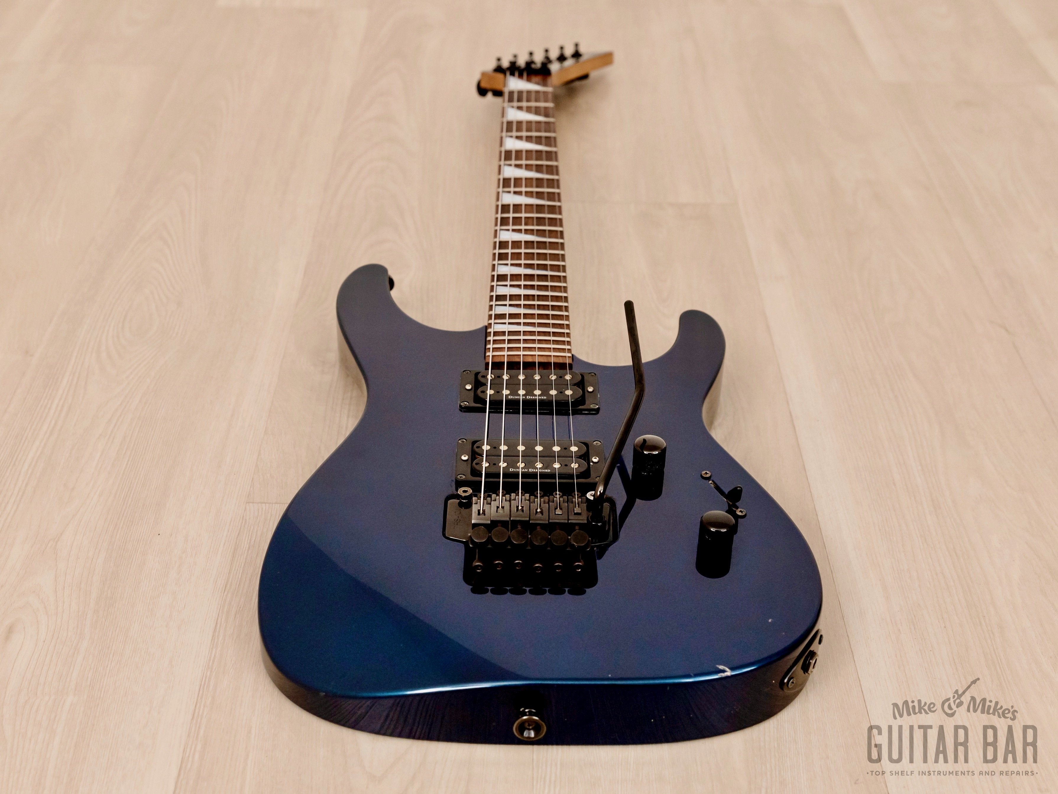 2005 Jackson Stars Dinky DK-03 HH Dark Metallic Blue, Japan