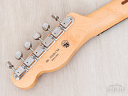Fender Hybrid II Telecaster headstock back with Kluson-style tuners