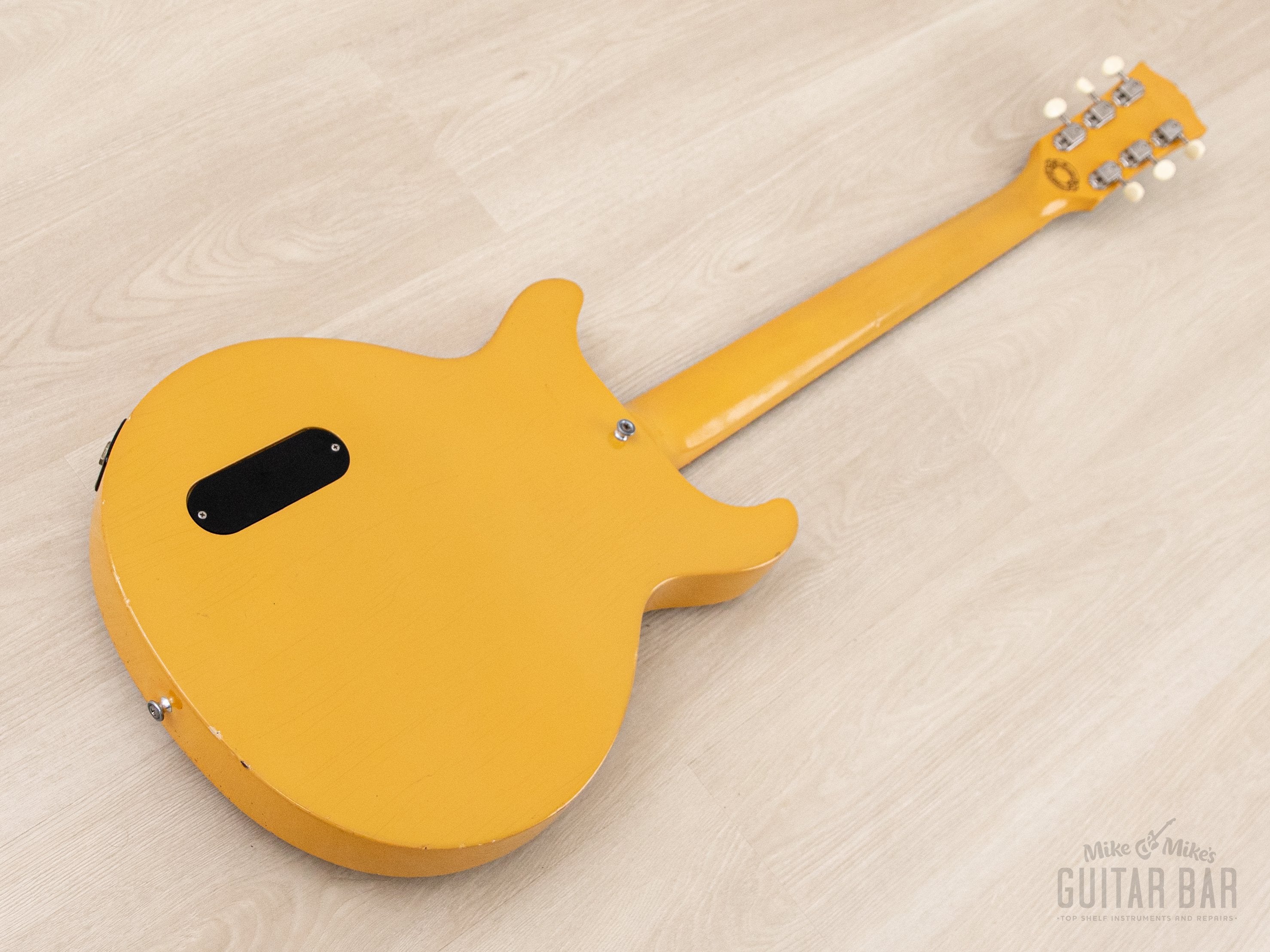 1996 Gibson Limited Edition Les Paul Junior Double Cut TV Yellow Yamano-Spec w/ ThroBak, Case
