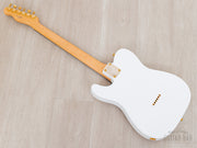 2025 Fender Traditional II 60s Telecaster White Pearl, full back angled view