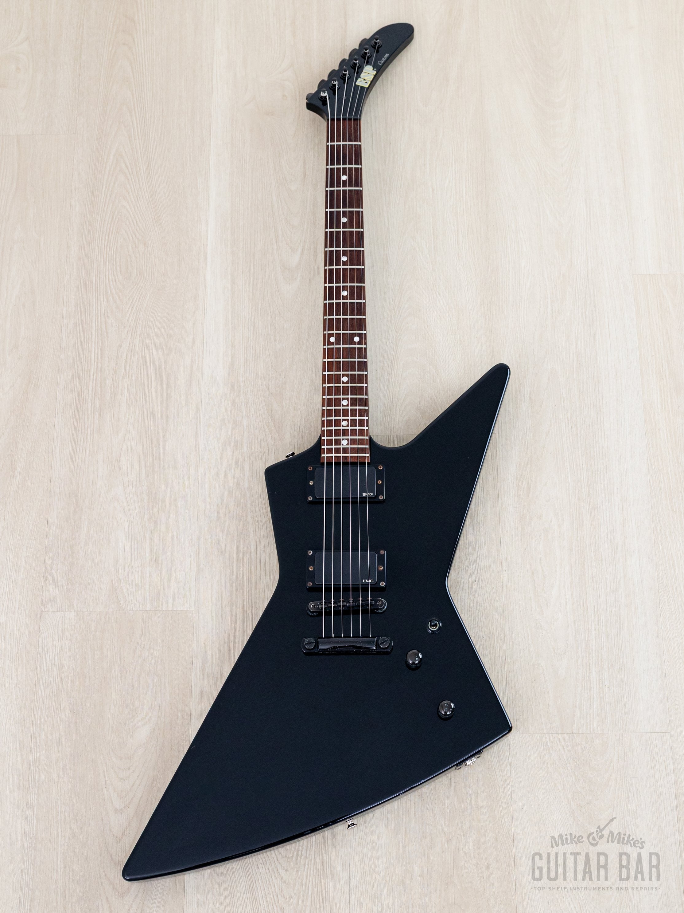 1998 ESP Custom EXP Explorer Black w/ EMG 81 w/ Case