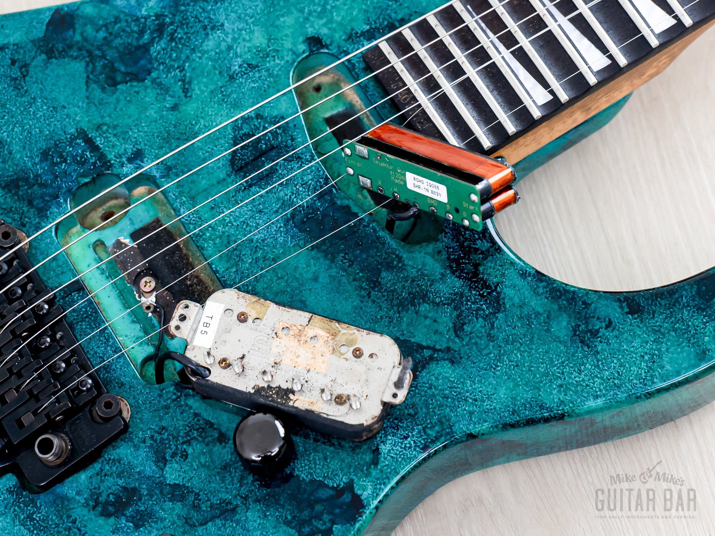 1994 Grover Jackson Doug Aldrich Custom Psycho Green-Blue, Japan